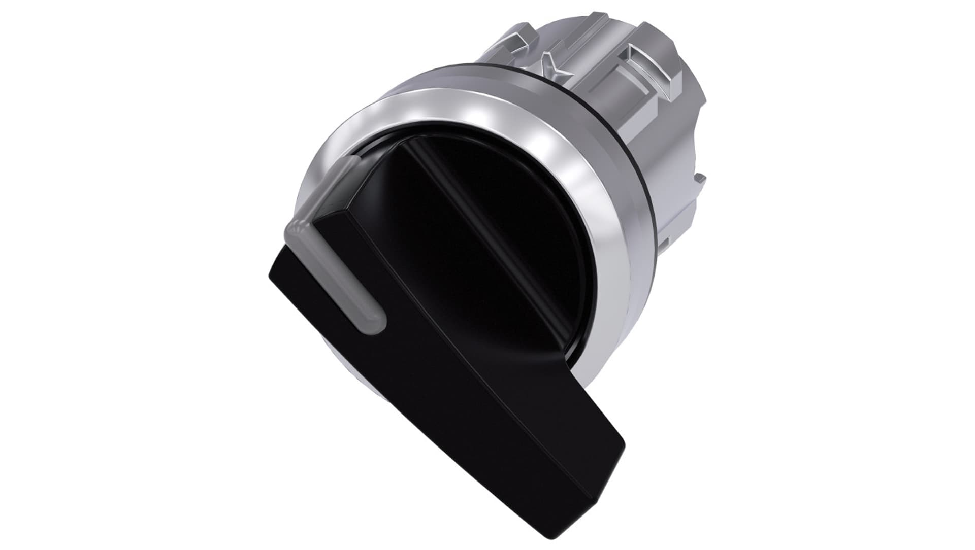 

Przełącznik z możliwością podśw. 22mm okrągły metal czarny długie pióro 2-poz. O-I z samopowrotem 3SU1052-2CC10-0AA0