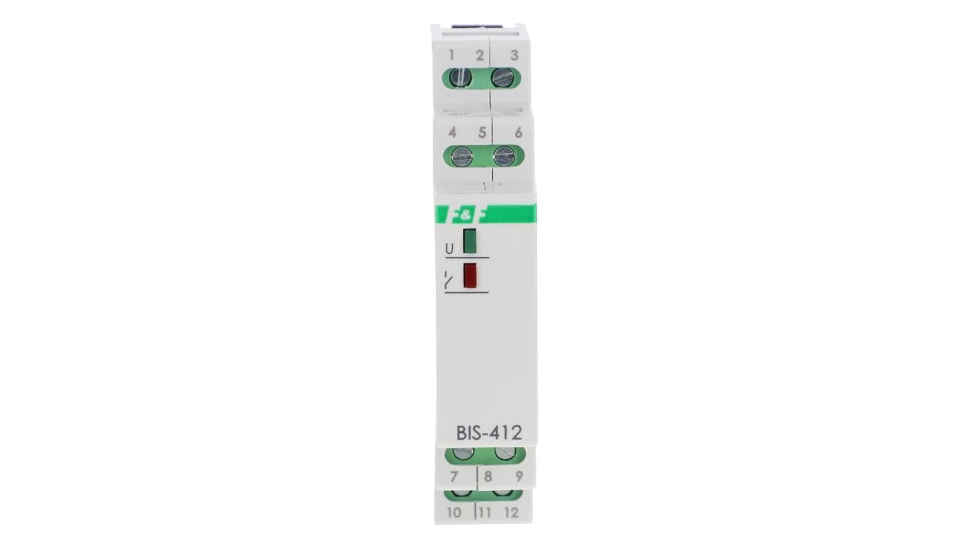 

Przekaźnik bistabilny grupowy z pamięcią, na szynę DIN, 24V BIS-412M-24V