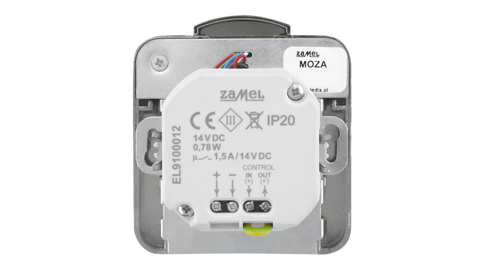 

Oprawa LED Moza PT 14V DC regulowany czujnik GRF biała ciepła LED10121632