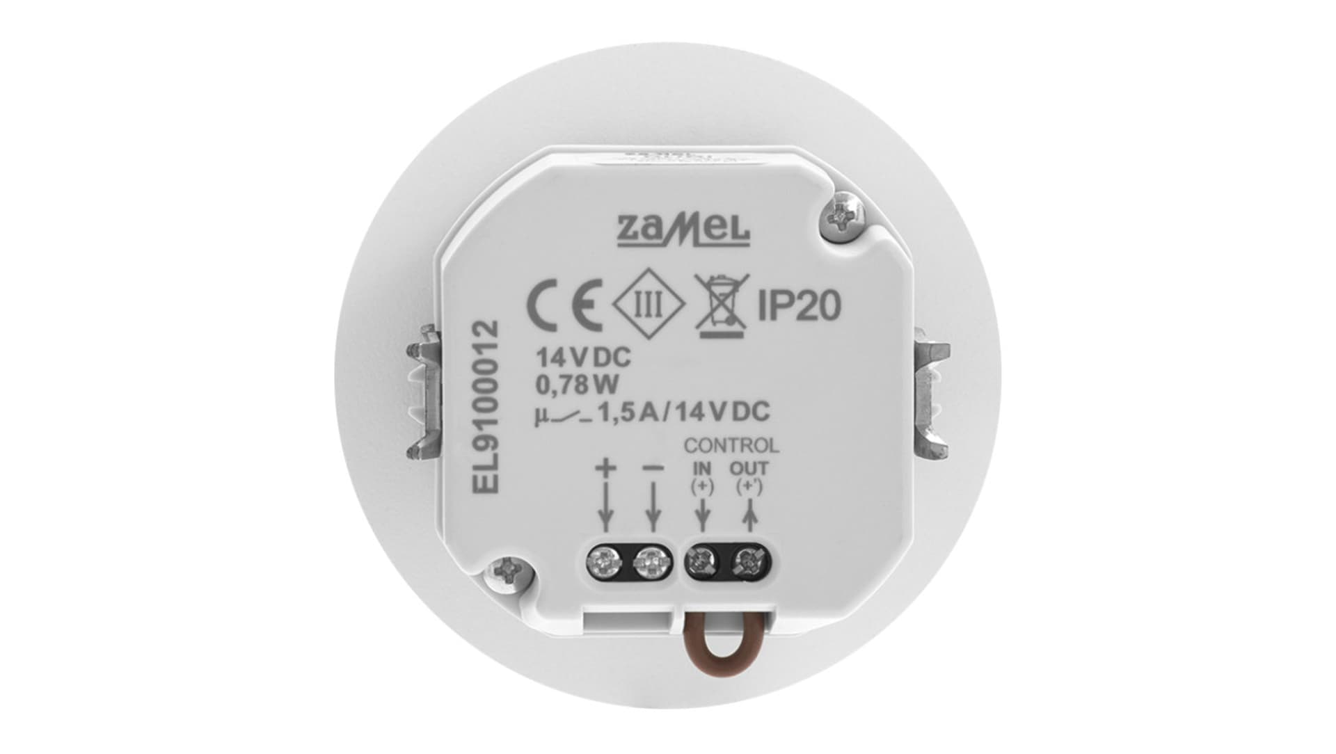 

Oprawa LED Rubi PT 14V DC regulowany czujnik BIA biała zimna LED10921651