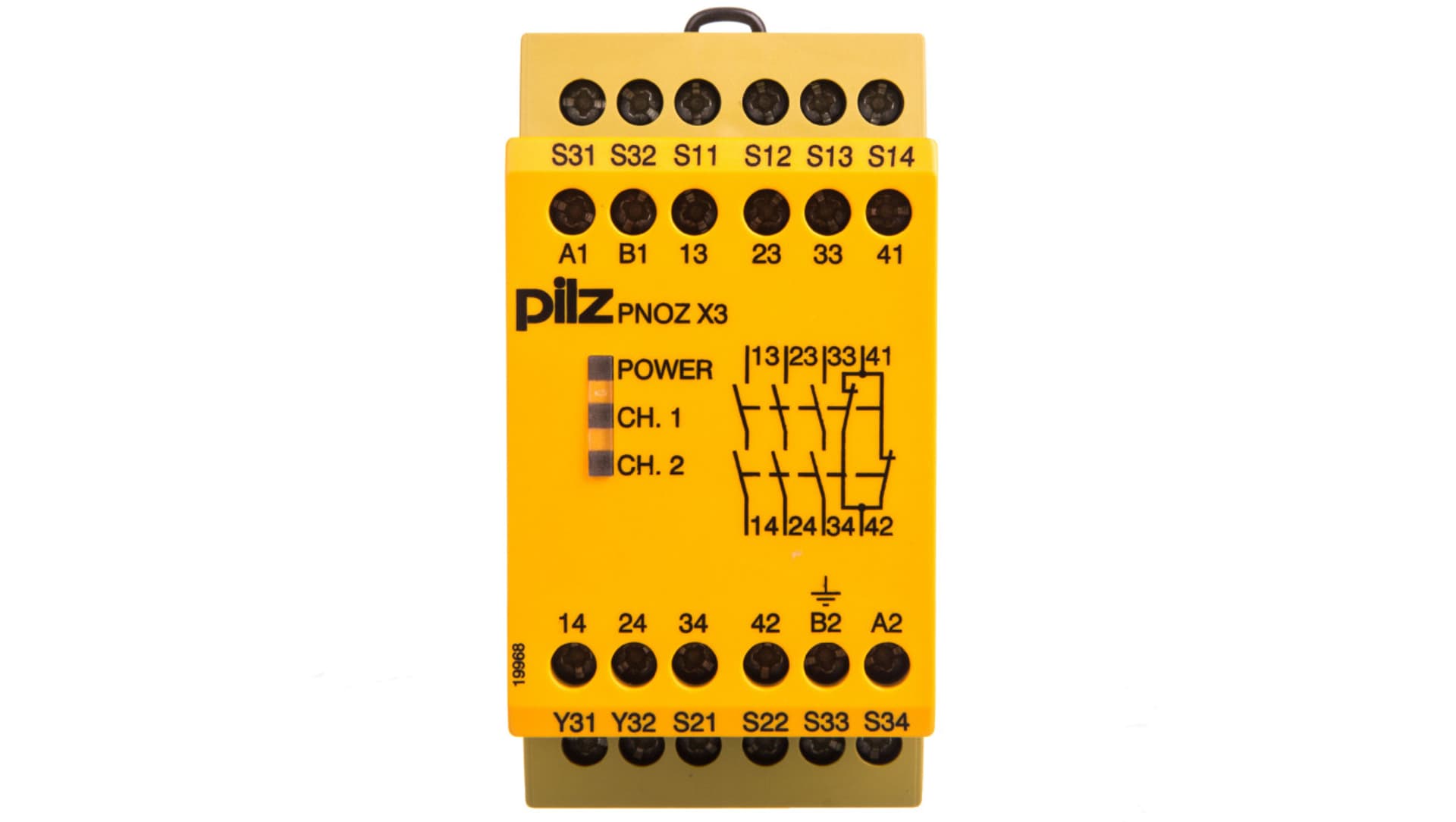 

Przekaźnik bezpieczeństwa 3N/O 1N/C PNOZ X3 24VDC/24 VAC 774310