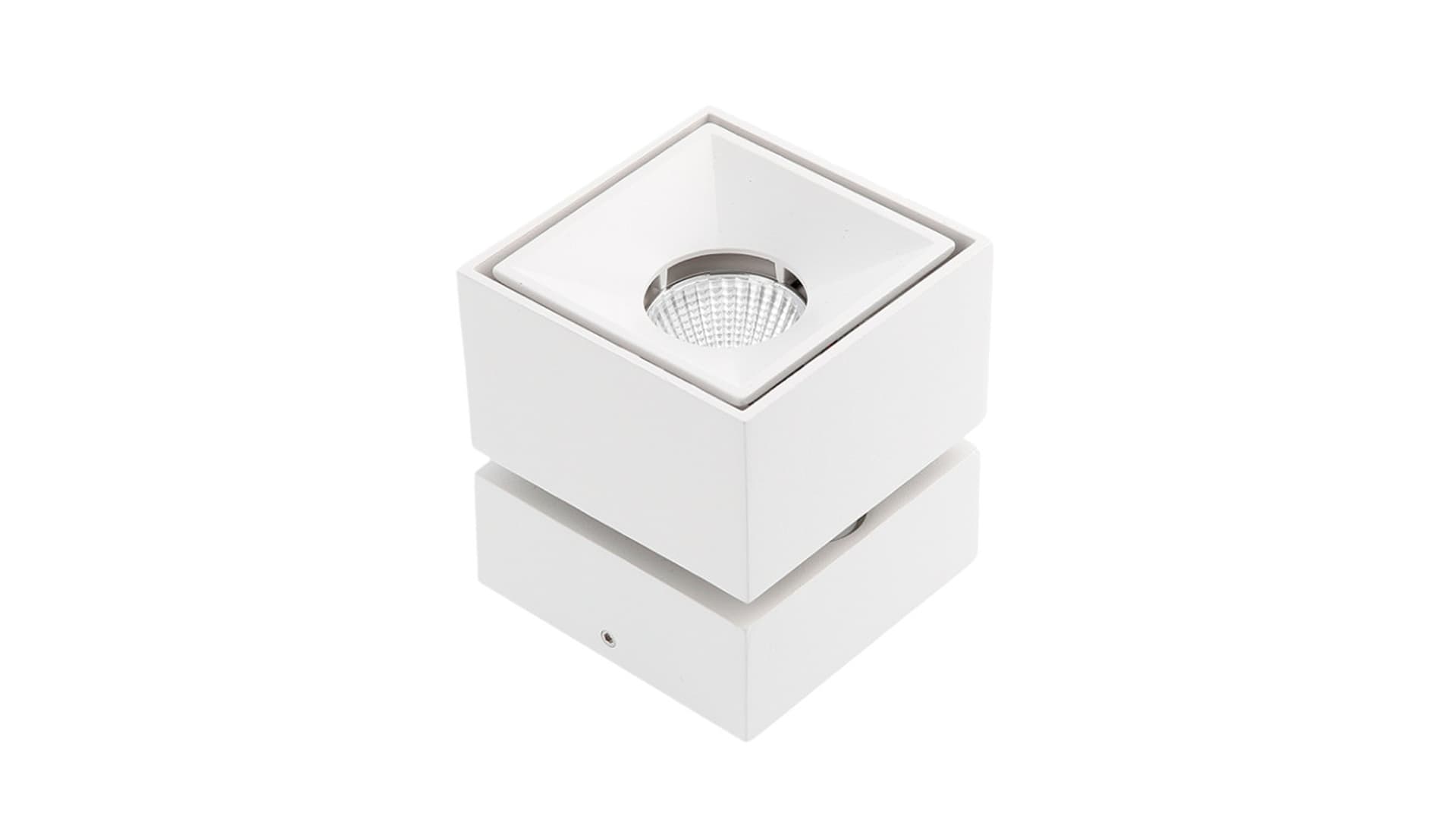 

Oprawa LED BIANCO, 8W,680lm IP20,IK06,36,4000K,kwadrat,biały LD-BNC8WKB-NB