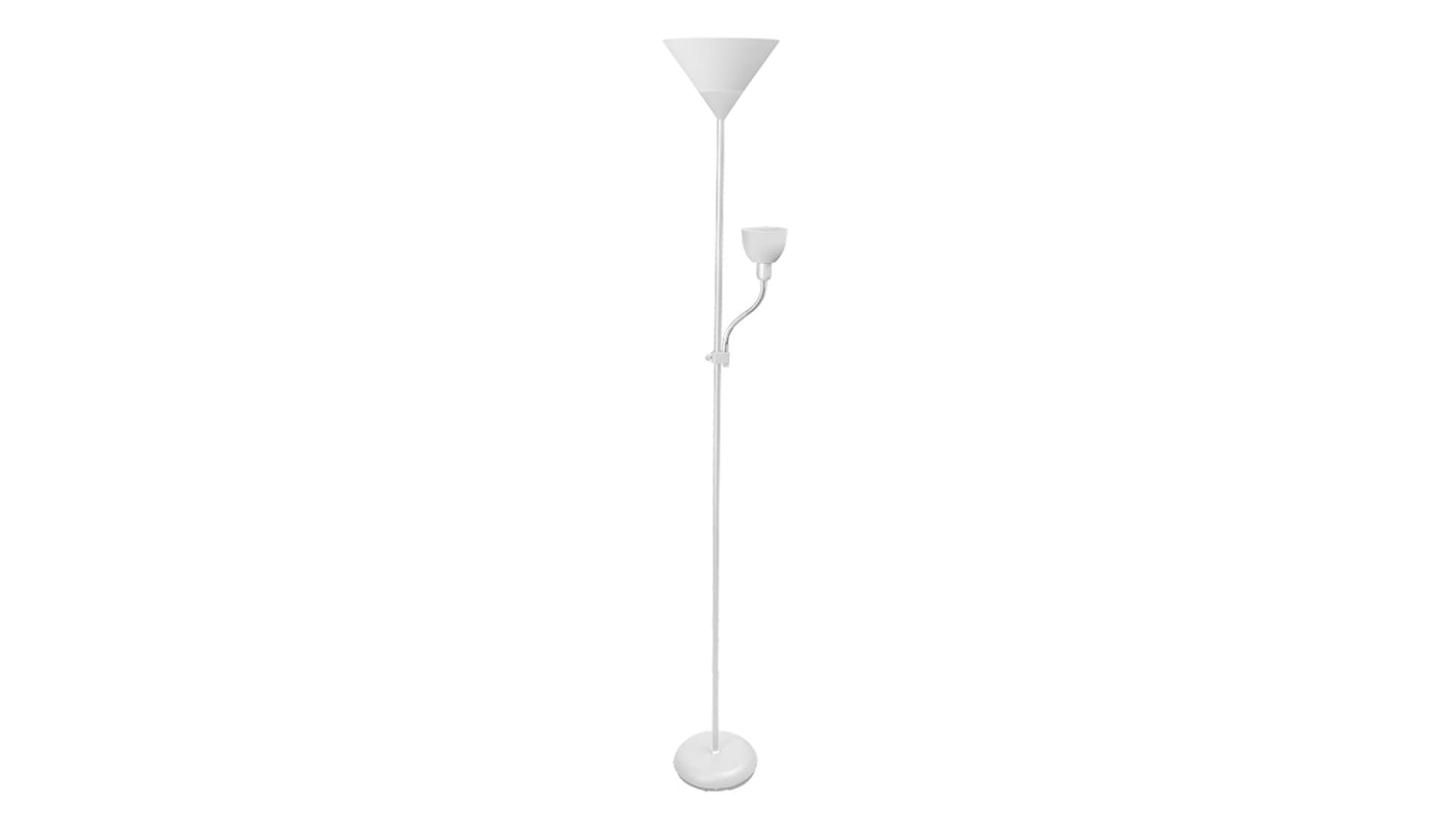 

Lampa podłogowa BENFICA 2,max 60W-E27,max 40W-E14,AC220-240V,50/60Hz,biały