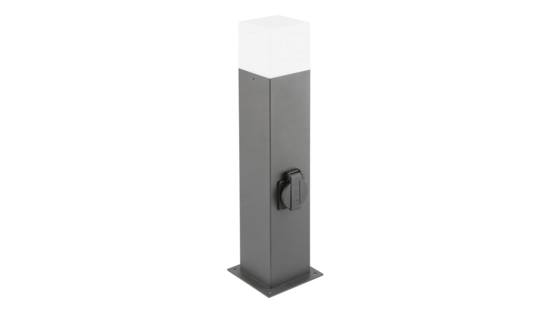 

Oprawa ogrodowa LARGO-P 50 E27 MAX 15W IP44 AC220-240V 50-60Hz gniazdo max. 2500W słupek grafit OS-LARGP40G-30