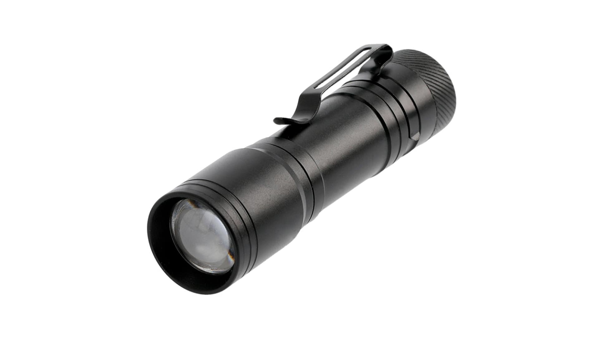

Latarka LED na baterie 1xAA, 3W, 200lm, 6400K, 250m, IP44, czarna