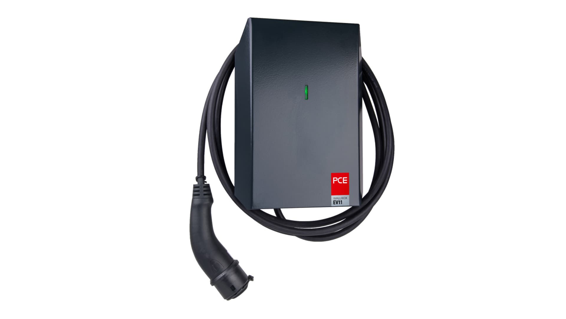

WALLBOX EV11 Stacja ładująca ze złączem Typu2 moc do 11kW 370100