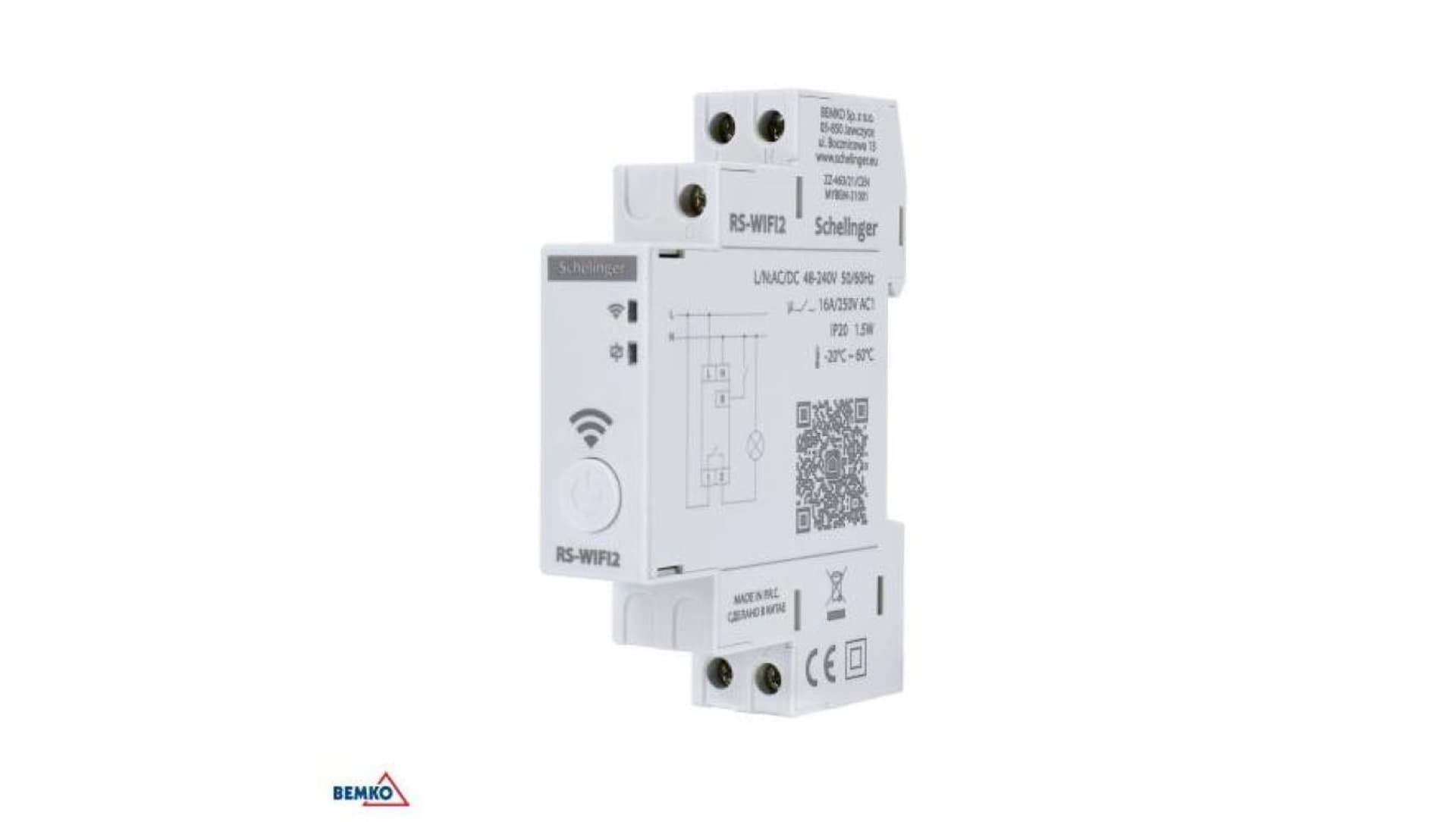 

ASTRONOMICZNY PROGRAMATOR CZASOWY WIFI JEDNOKANAŁOWY 48-240V AC/DC