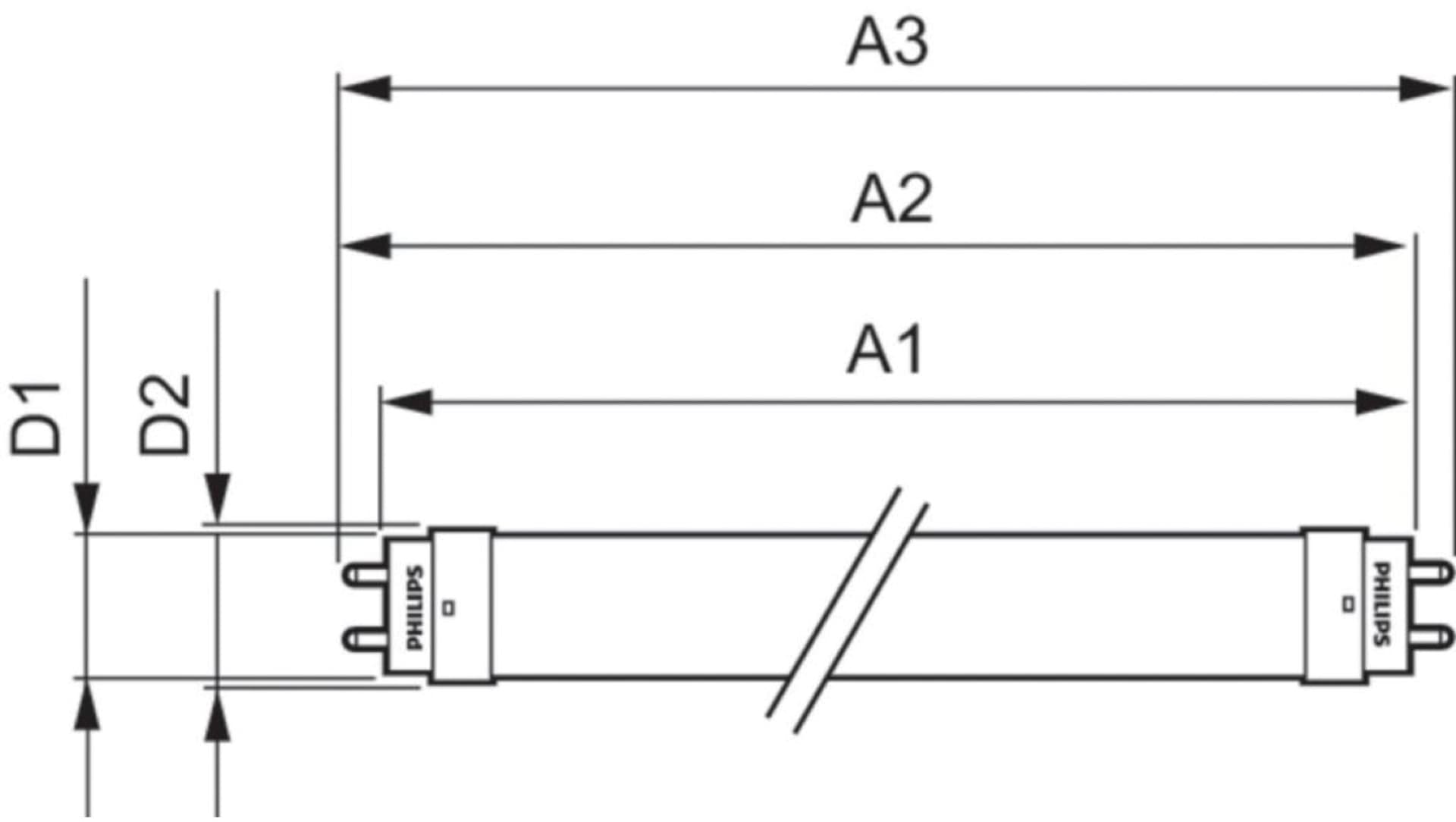 

Świetlówka LED G13 T8 Ecofit LEDtube 1500mm 19.5W 865 T8 929003130802