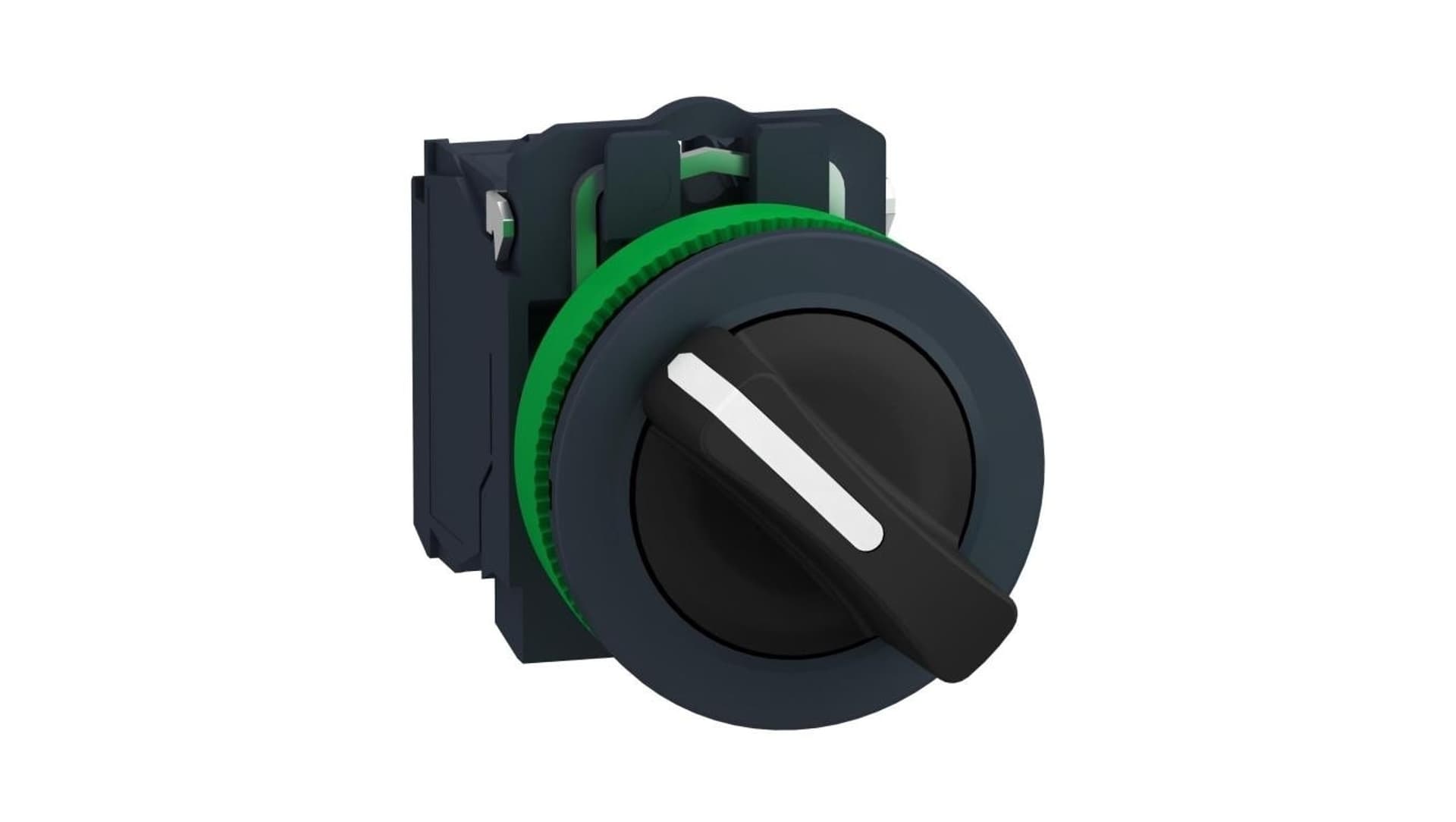 

Harmony XB5 Przełącznik płaski plastik. czarny fi30 2 pozycyjny stabilny 1Z + 1R XB5FD25
