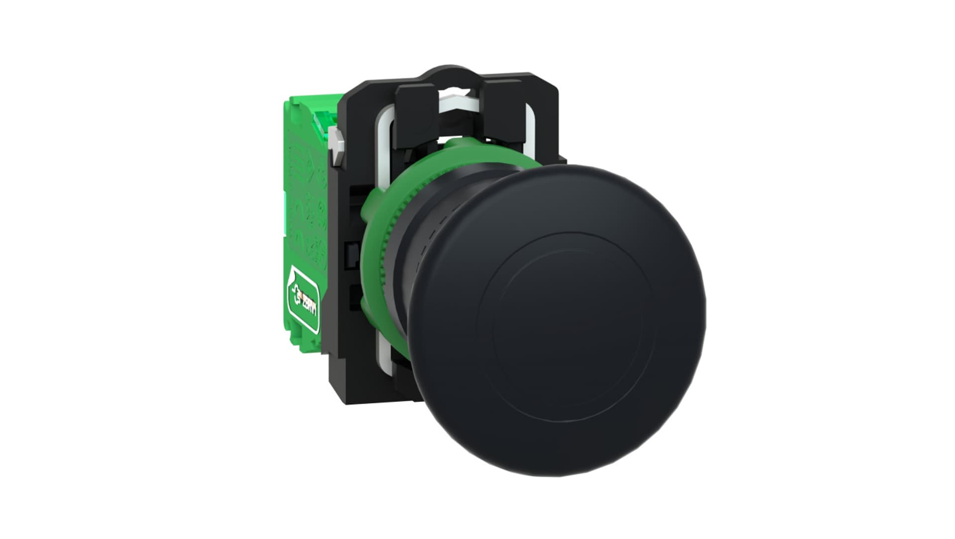

Harmony XB5R Główka bezprzewodowego przycisku grzybkowego + nadajnik Czarna 40 mm Plastikowa O ZB5RTC2