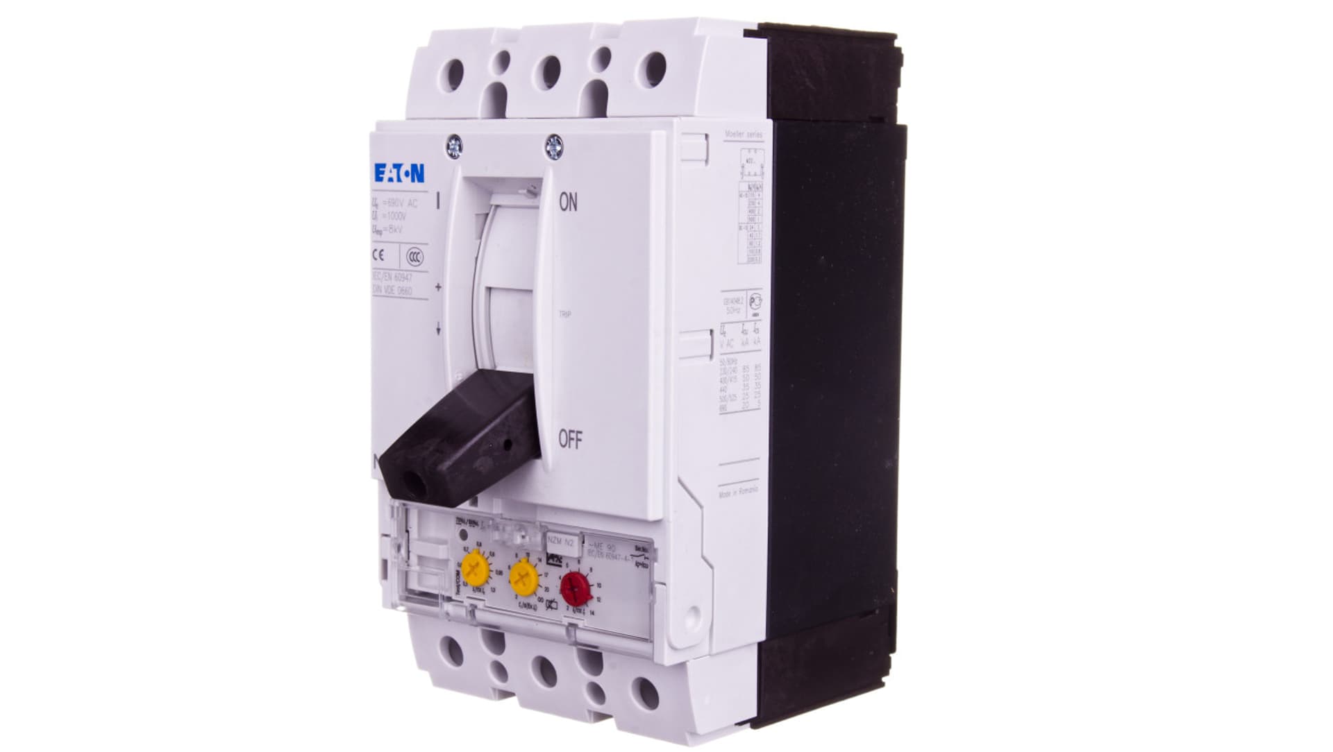 

Wyłącznik silnikowy 3P 45kW 45-90A NZMN2-ME90 265778