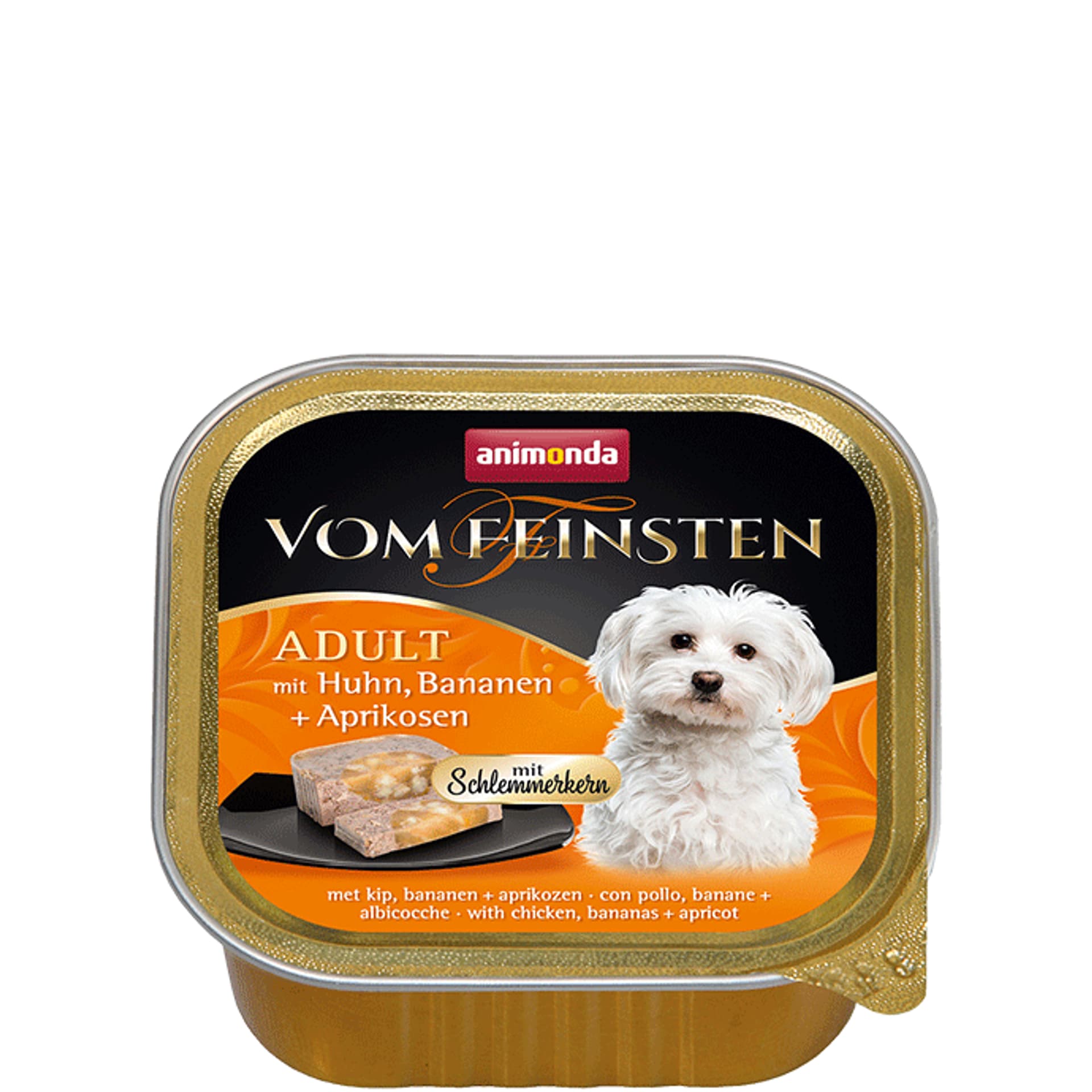 

ANIMONDA Vom Feinsten Classic smak: kurczak, banan + morele 150g