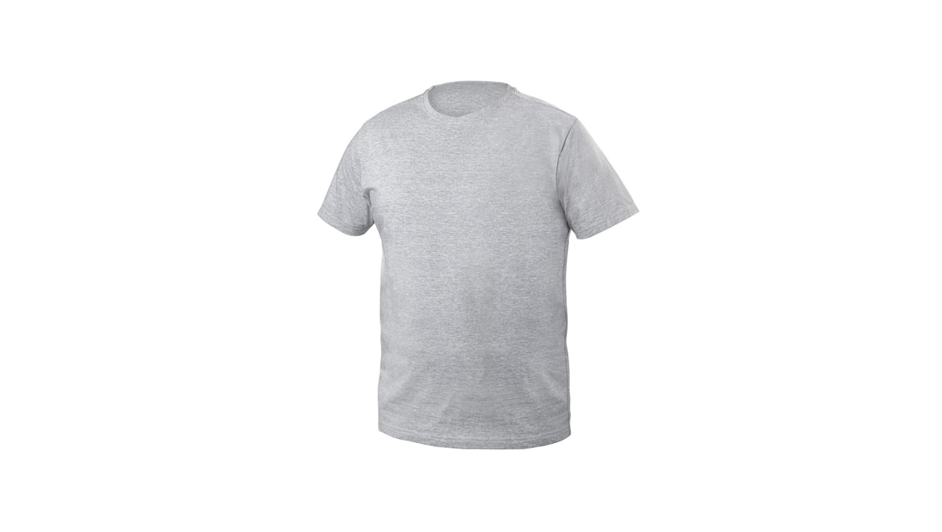 

VILS t-shirt bawełniany szary melanż XL (54)