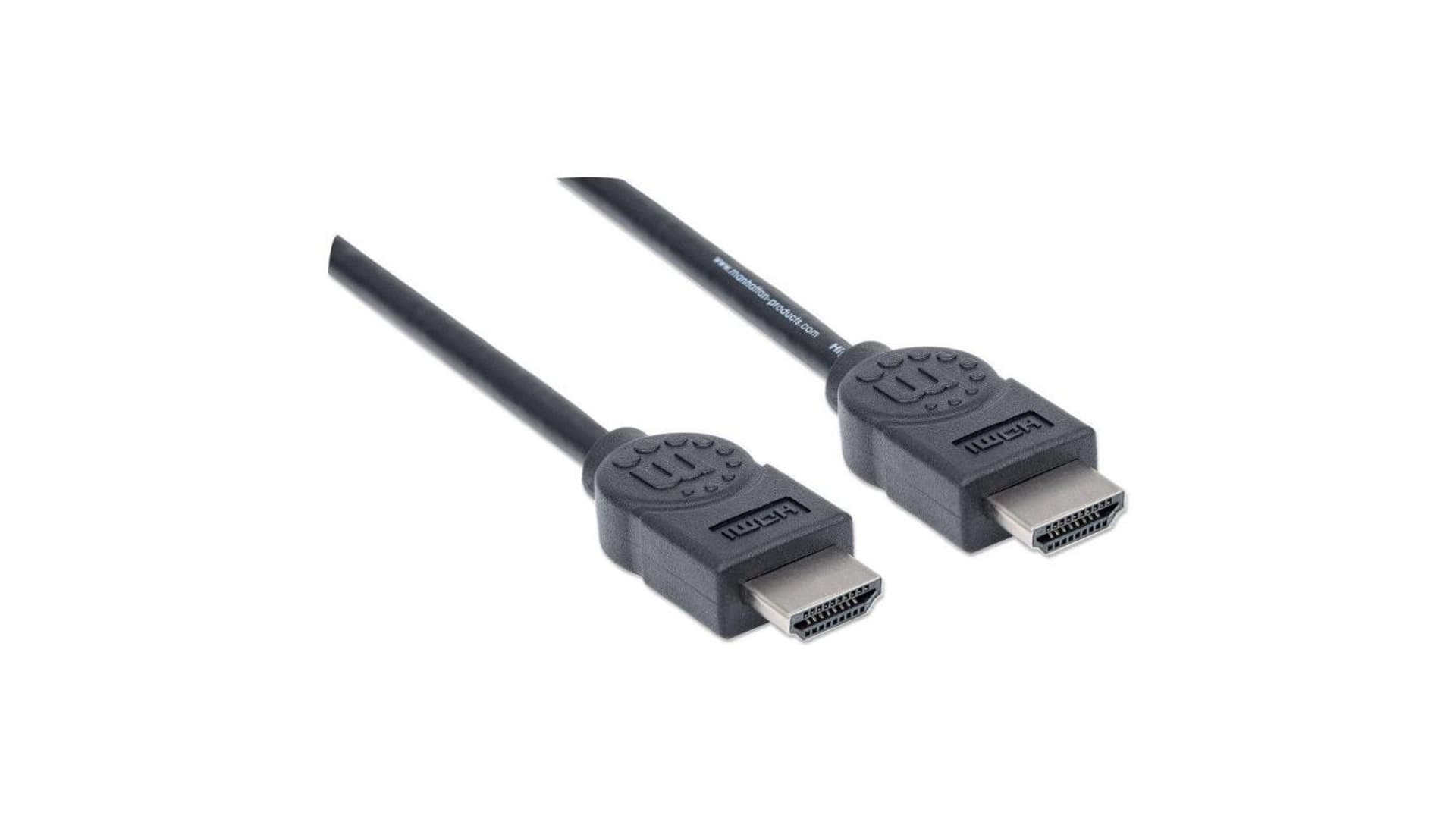 

Kabel HDMI-HDMI M/M 4K*30Hz 1.8m Czarny Manhattan