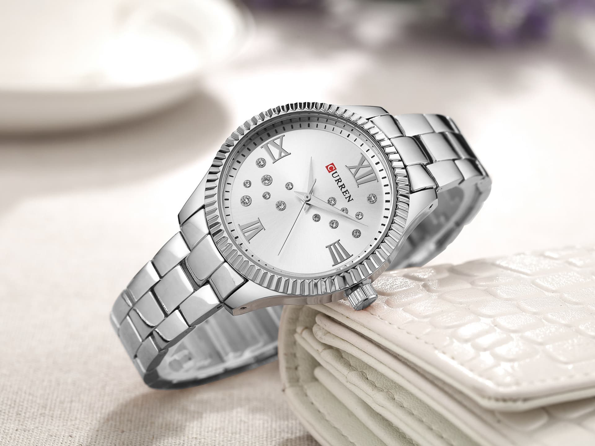 

ZEGAREK DAMSKI CURREN 9009 (zc508a) + BOX, Zc508a) + bo