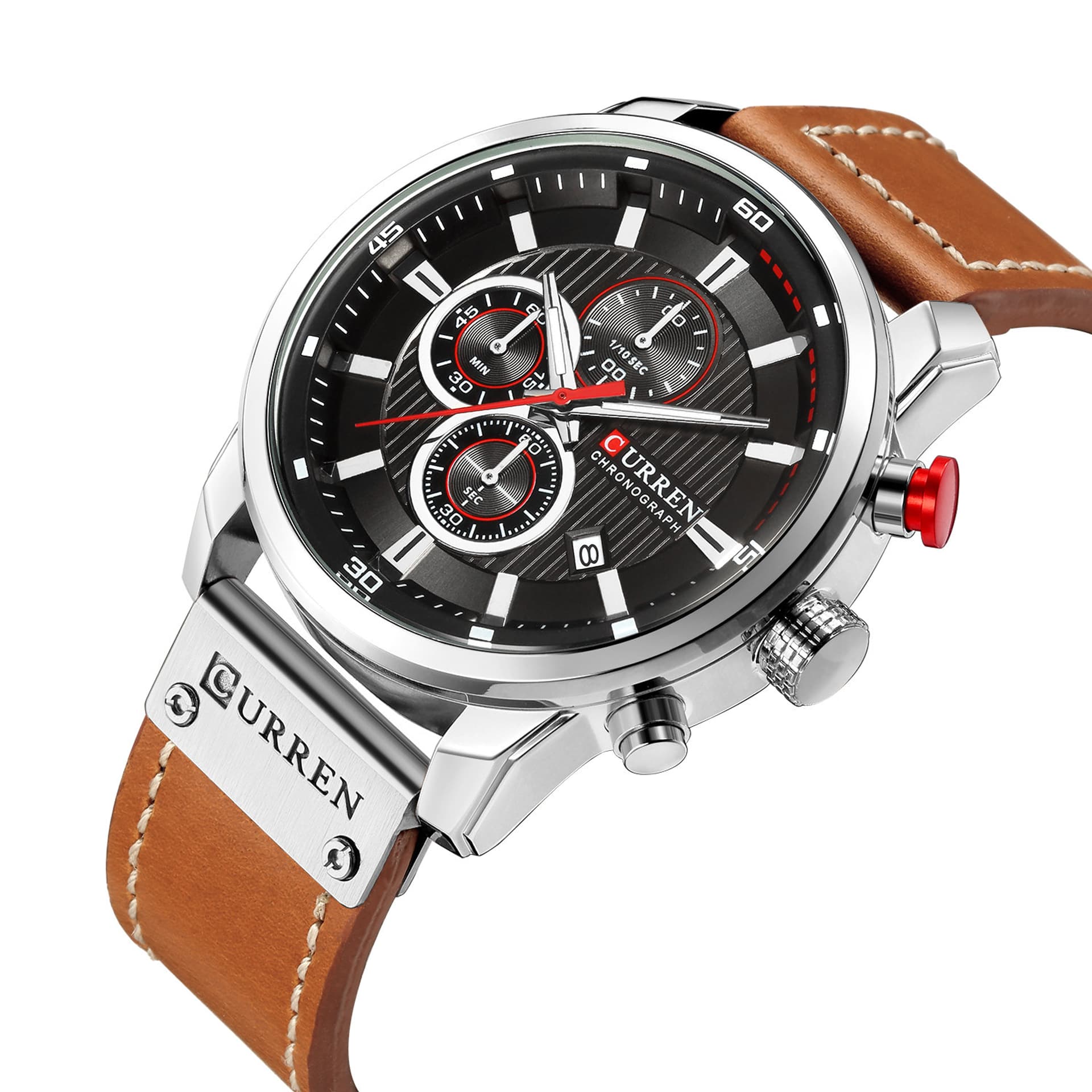 

ZEGAREK MĘSKI CURREN 8329 (zc027d) - CHRONOGRAF + BOX, Zc027d) - chronograf + bo