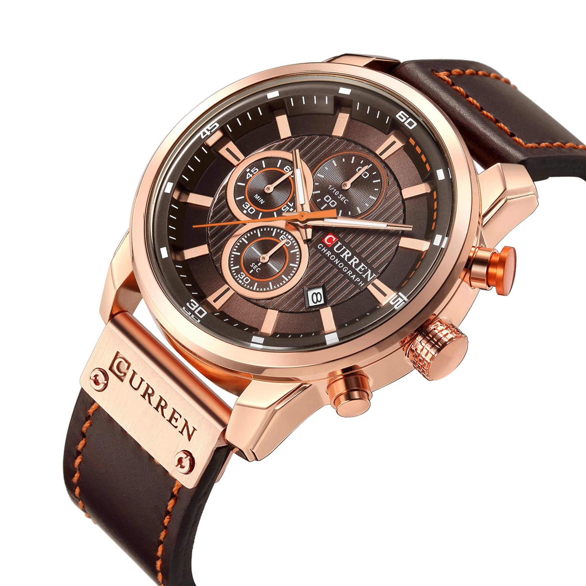 

ZEGAREK MĘSKI CURREN 8291 - CHRONOGRAF (zc033b) + BOX, Zc033b) + bo