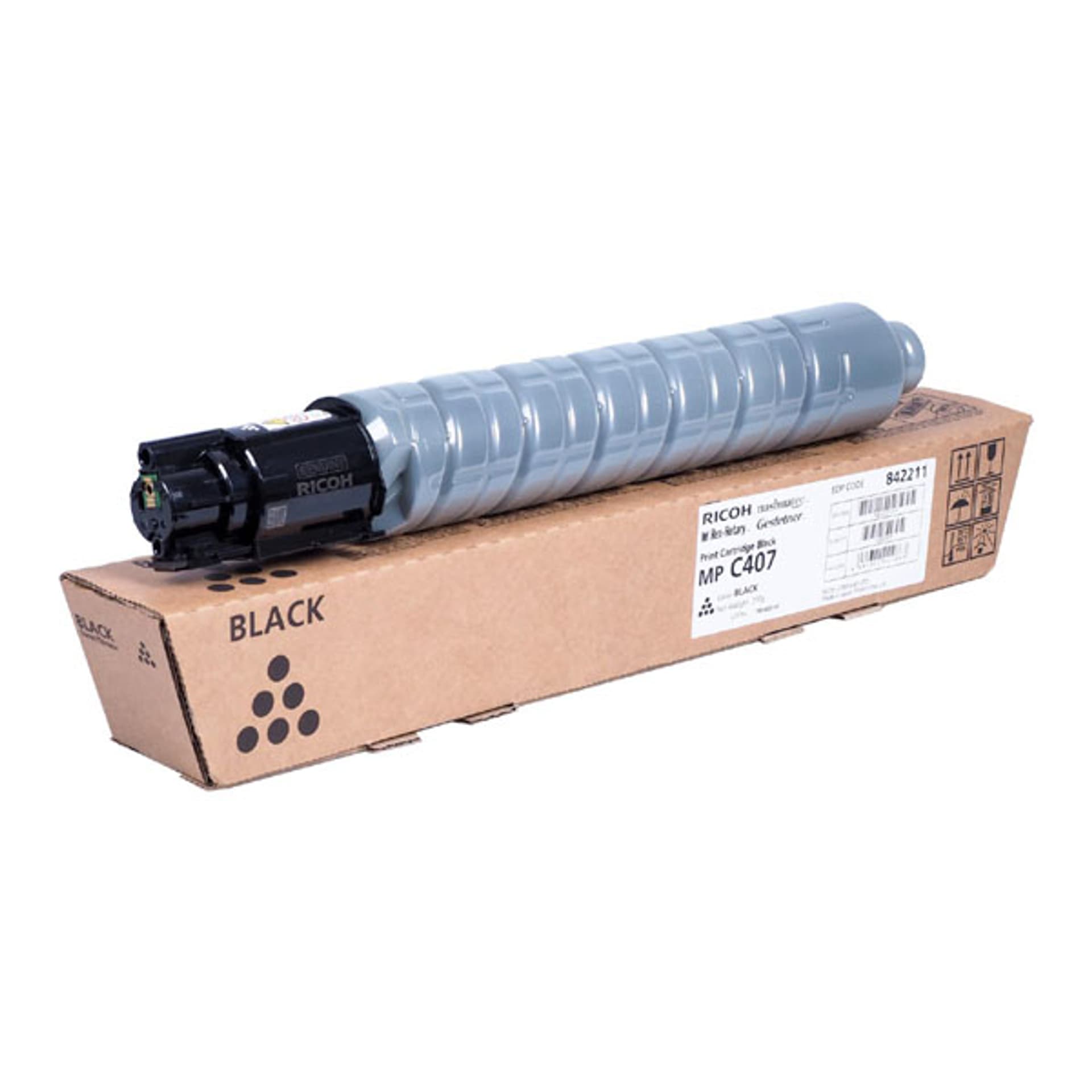 

Ricoh oryginalny toner 842211, black, 17500s, 842207, Ricoh Aficio MP C407, O