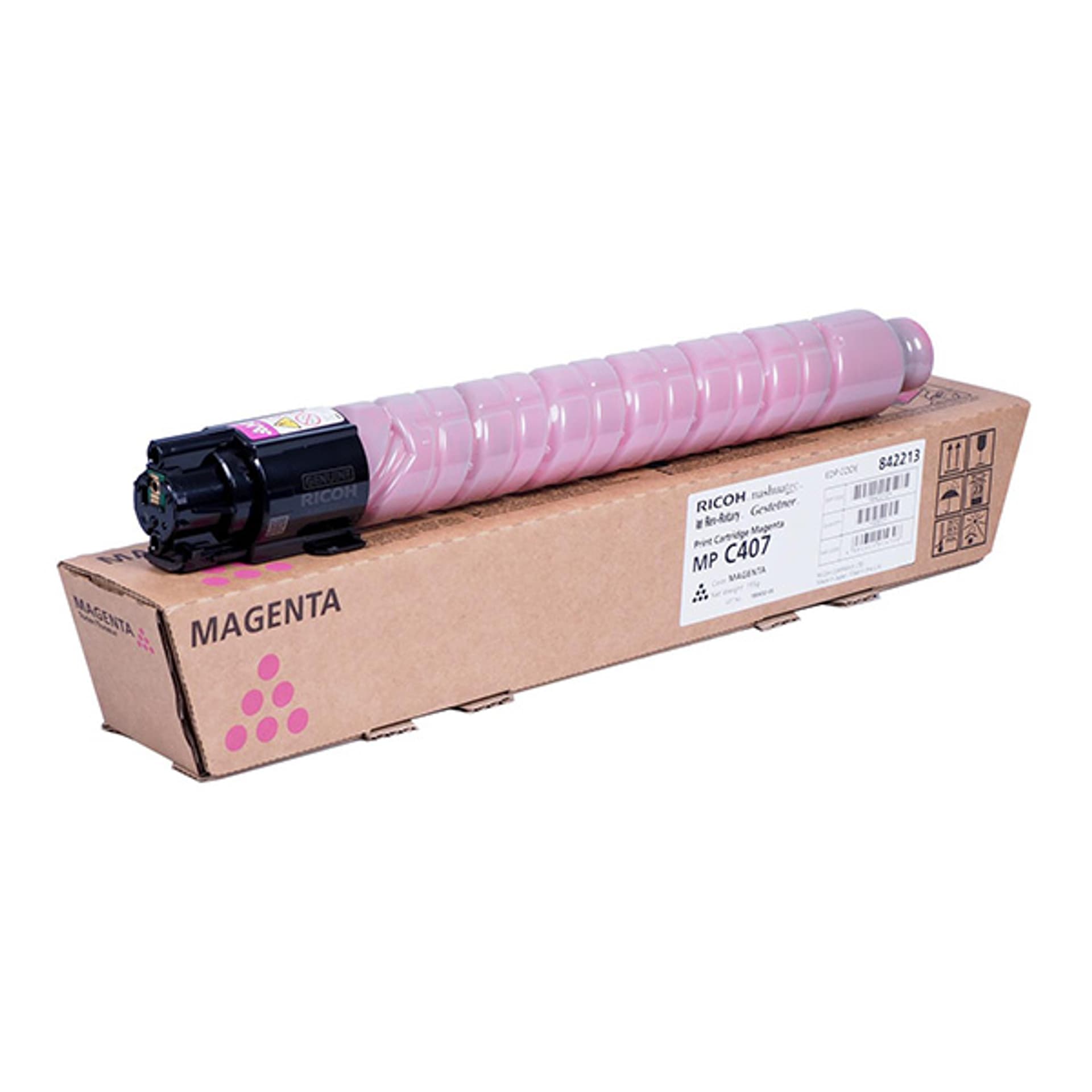 

Ricoh oryginalny toner 842209, 842213, magenta, 8000s, Ricoh Aficio MP C407, O