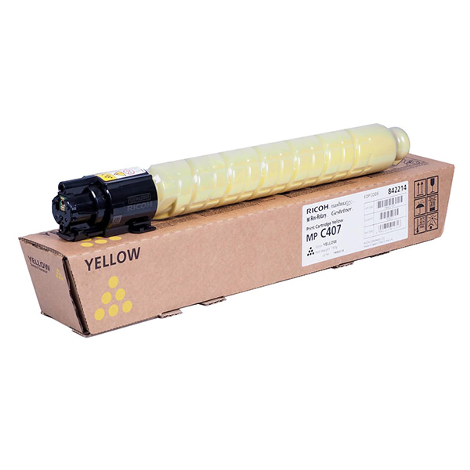 

Ricoh oryginalny toner 842210, yellow, 8000s, 842214, Ricoh Aficio MP C407, O