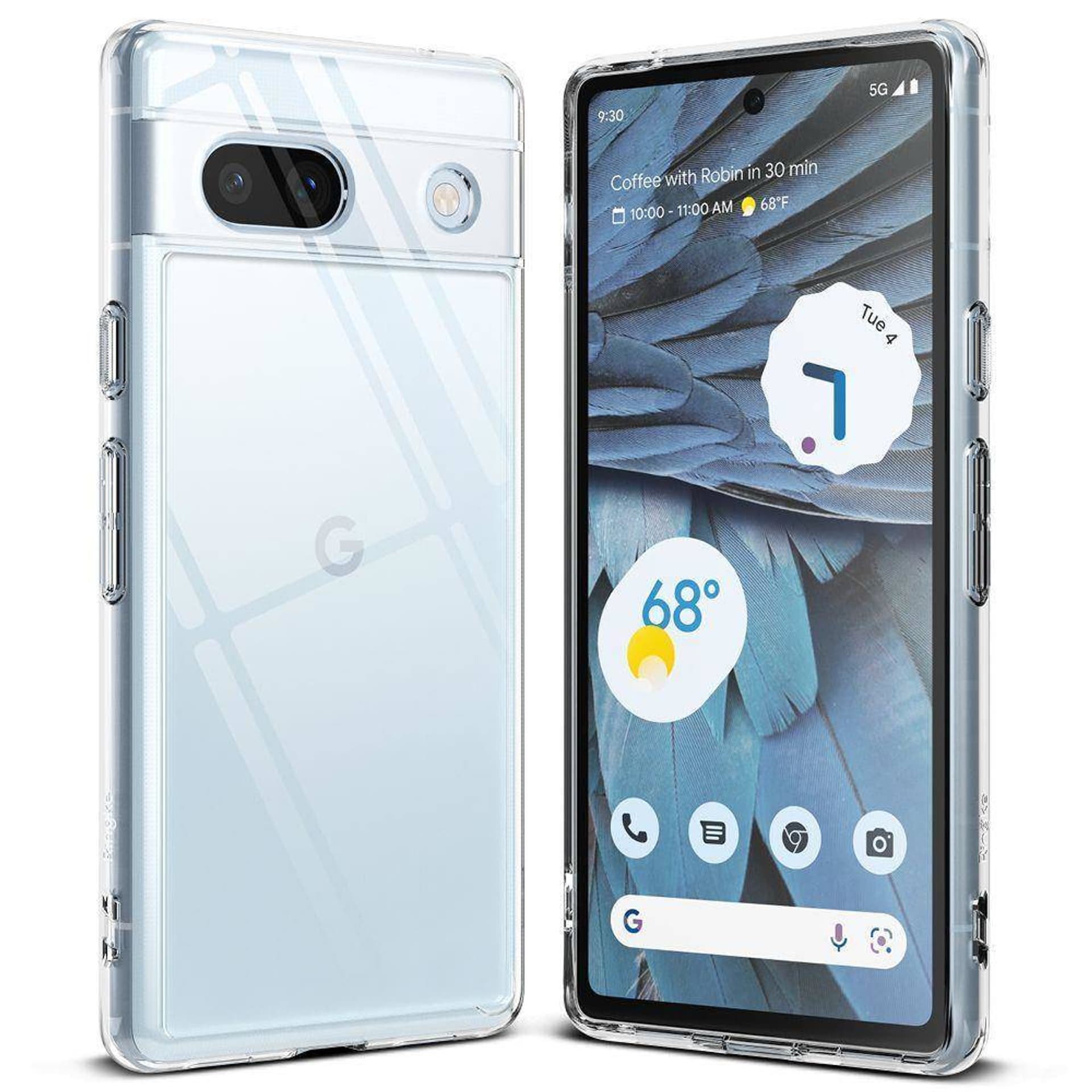 

Etui GOOGLE PIXEL 7A Ringke Fusion Clear transparentne