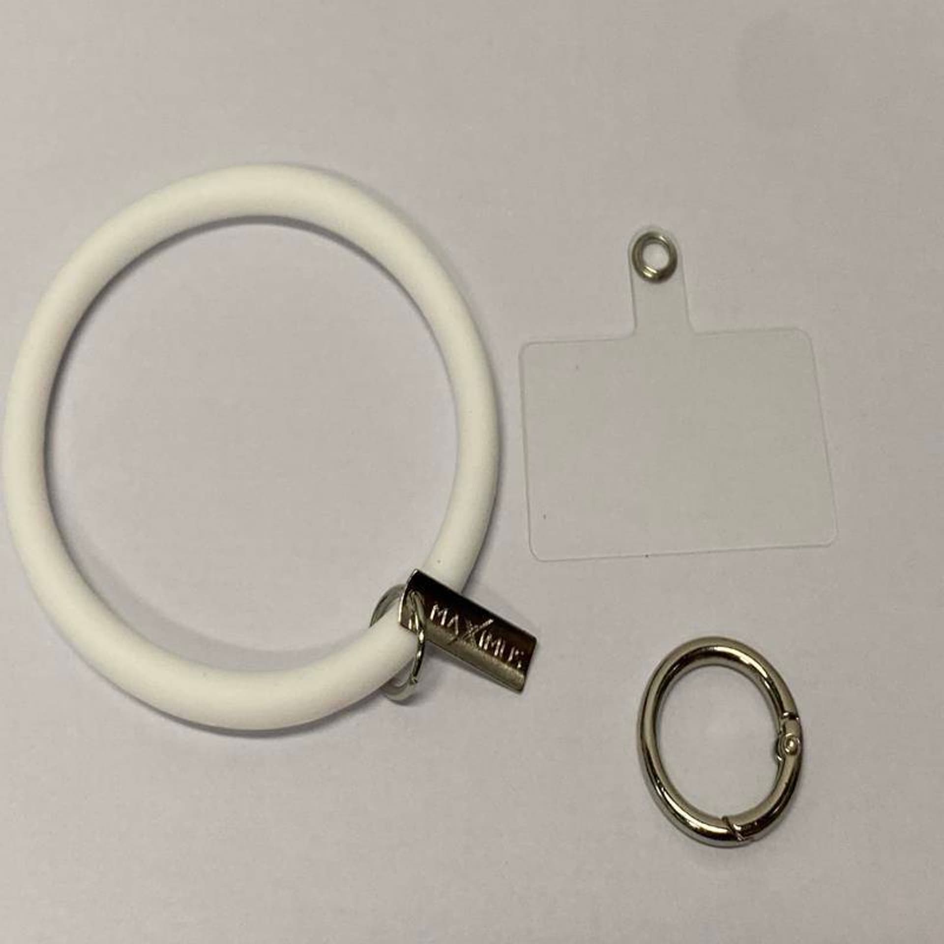 

SILIKONOWA ZAWIESZKA MX DO TELEFONU WHITE / BIAŁY