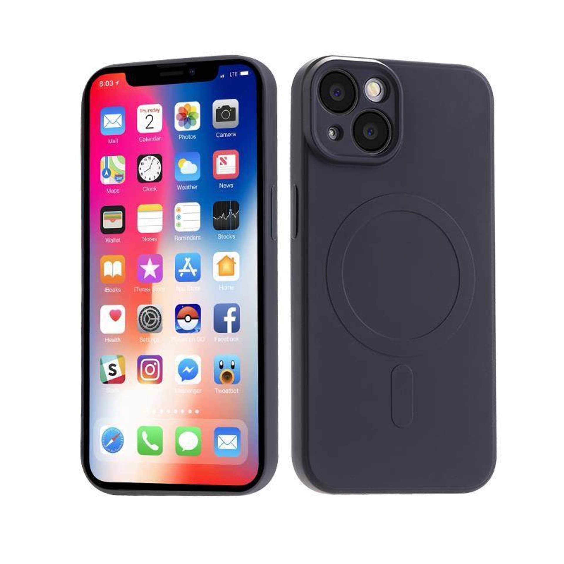 

Etui IPHONE 13 PRO MX Liquid Armour MagSafe czarne