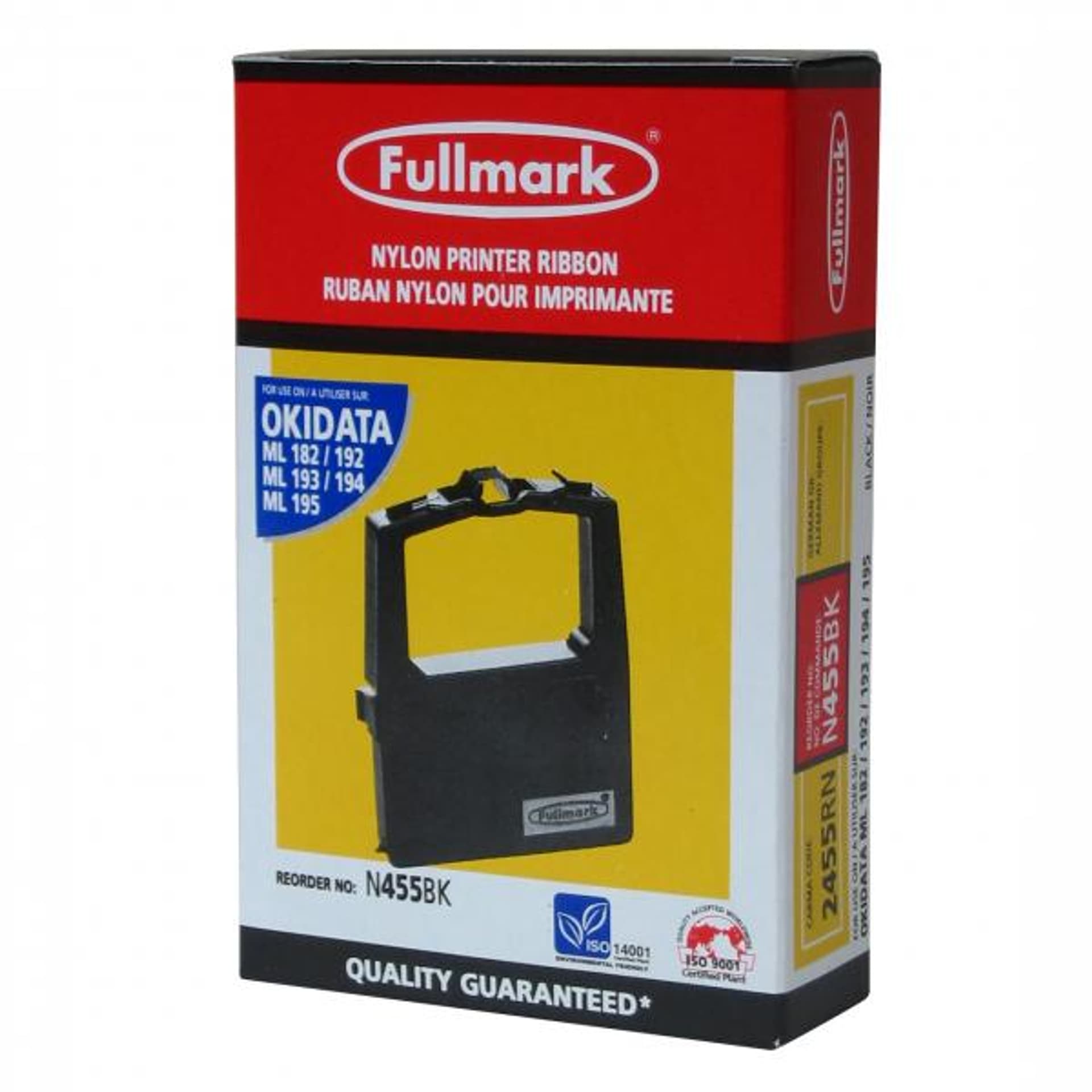 

Fullmark kompatybilny taśma do drukarki, czarna, dla OKI ML 100, 180, 182, 192, 280, 320, 3320, 3321
