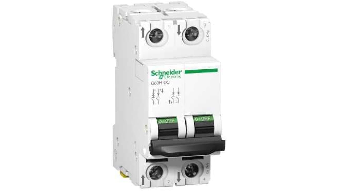 

Wyłącznik nadprądowy 2P C 10A 10kA DC C60H-DC A9N61528