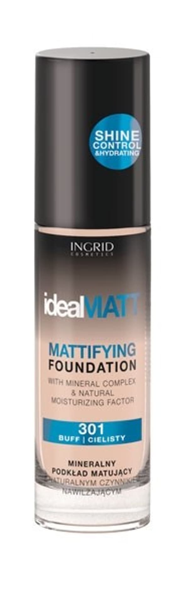 

Ingrid Ideal Matt Mattifying Foundation mineralny podkład matujący 302 Light Sun 30ml