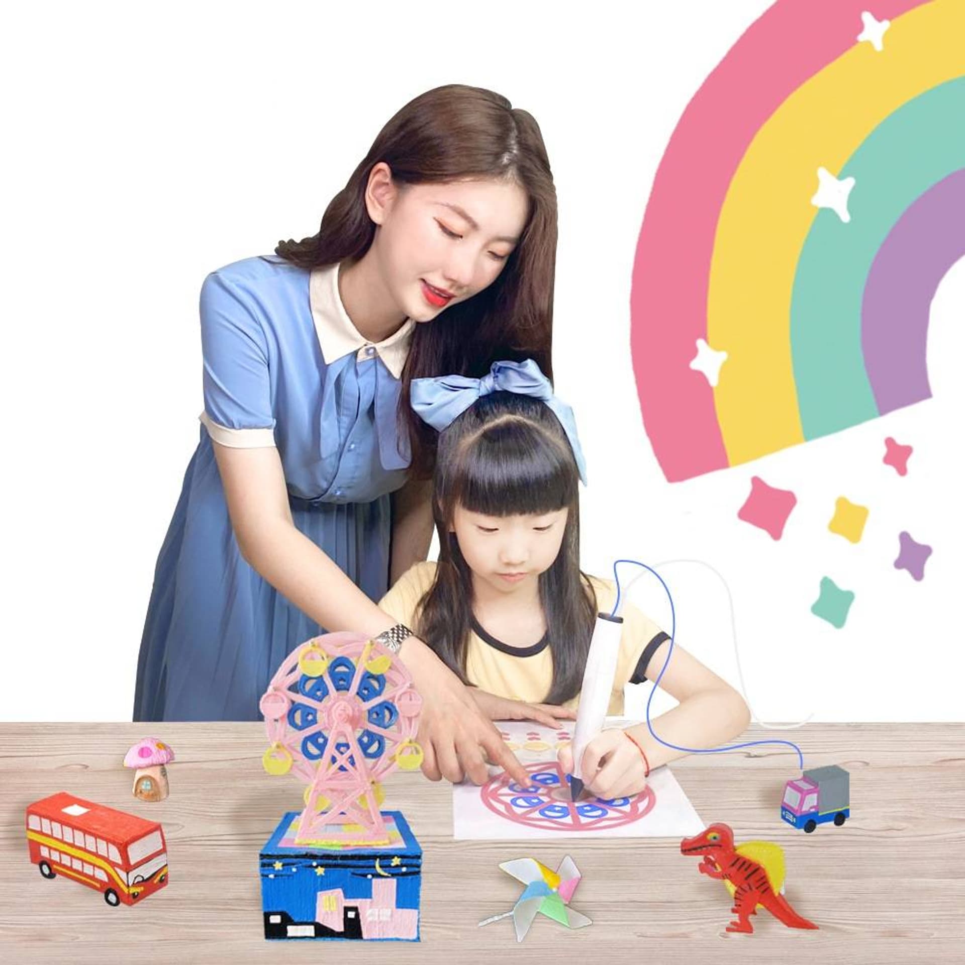 

DŁUGOPIS DRUKARKA 3D PEN ZESTAW +WKŁADY + ZASILACZ