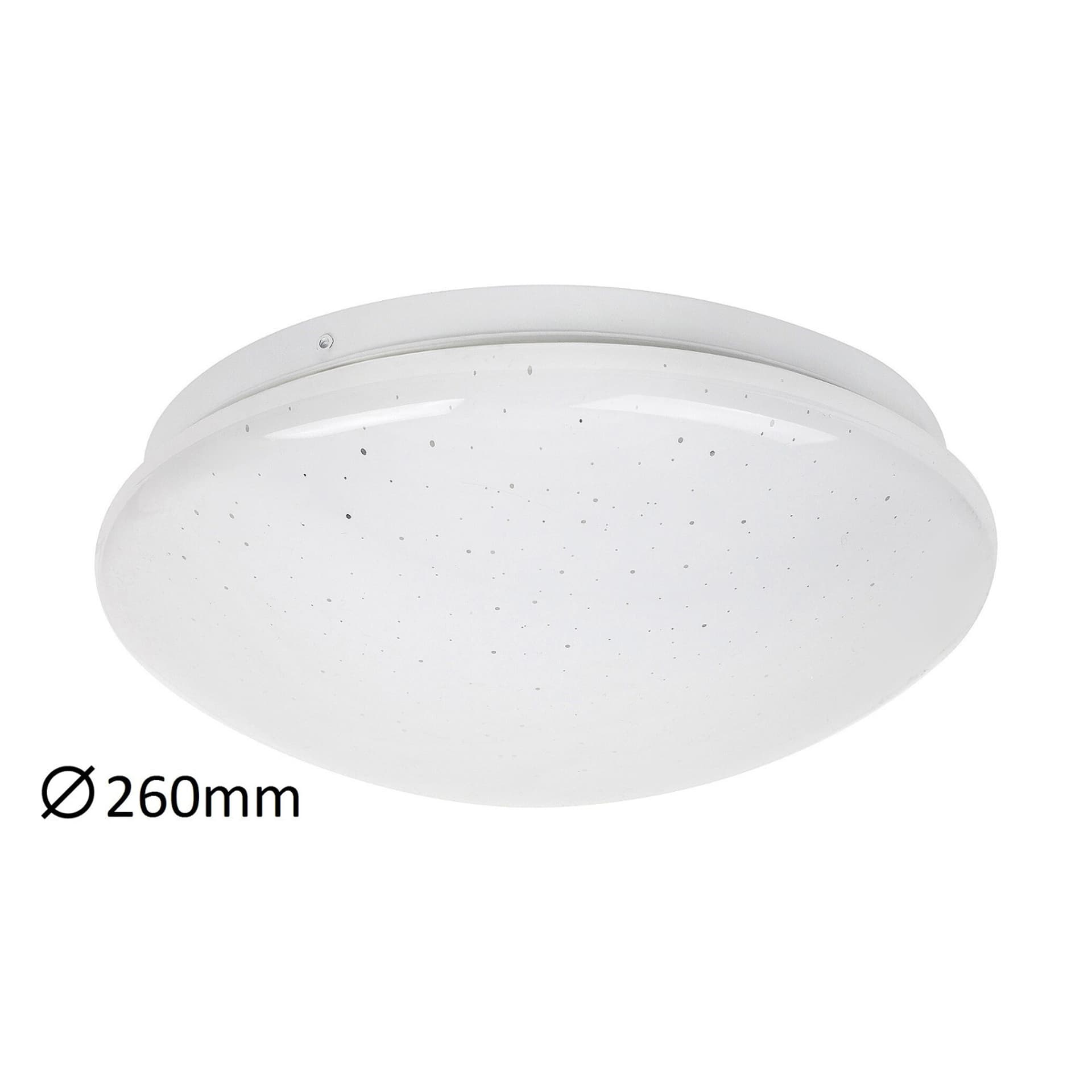 

Lampa sufitowa Lucas Rabalux biała gwiazdy 12W D26 IP44 3936