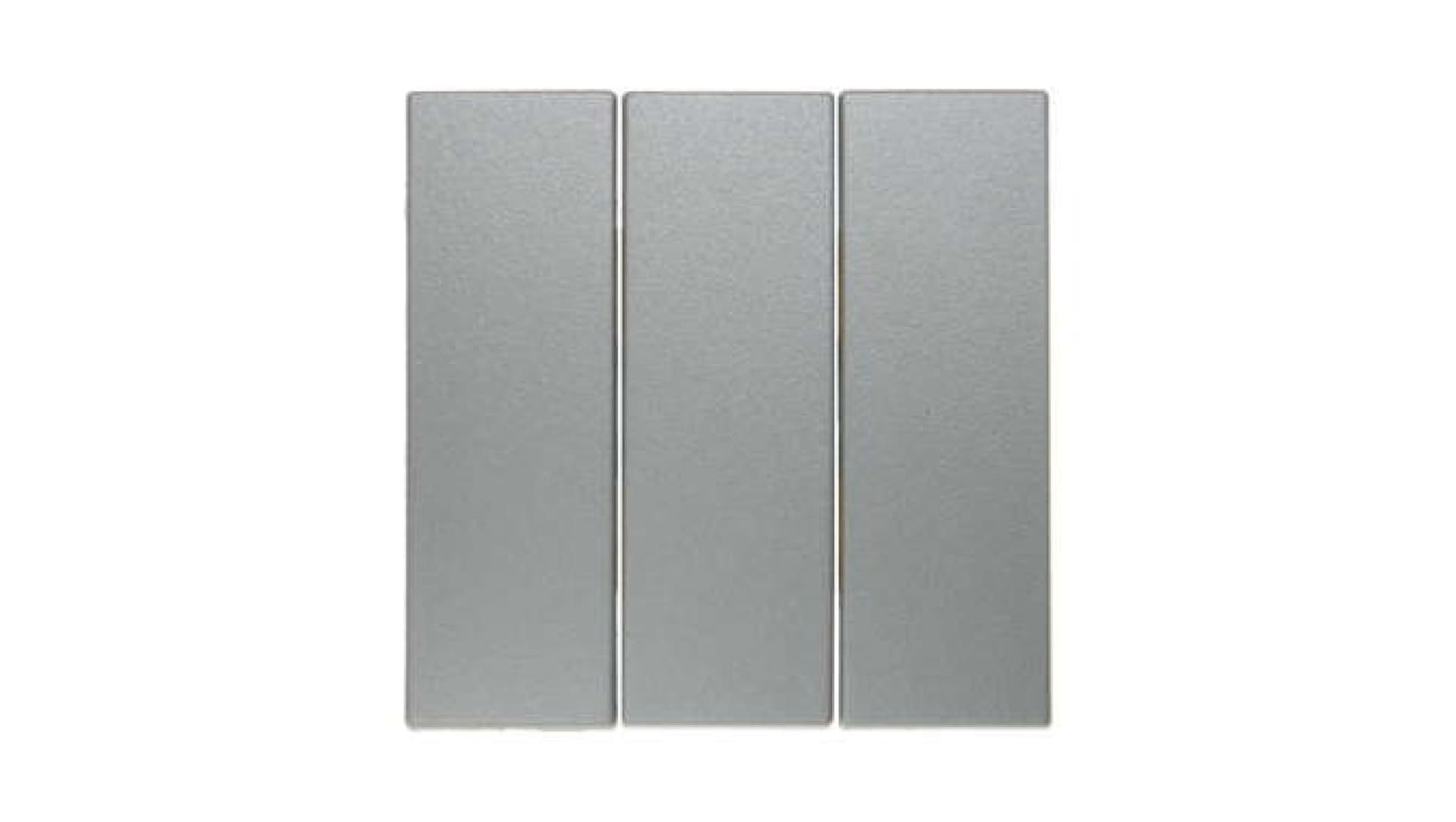 

Berker B.7 Glas Klawisz potrójny do łącznika aluminium 16651404