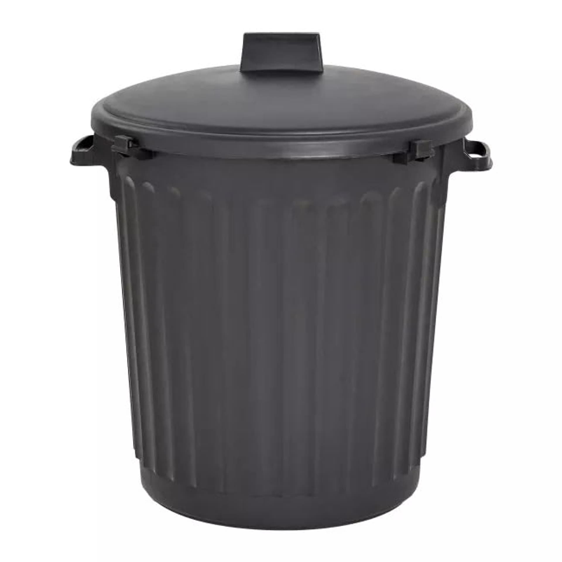 

Kosz na śmieci ECO 80L pojemnik na odpady z pokrywą CZARNY
