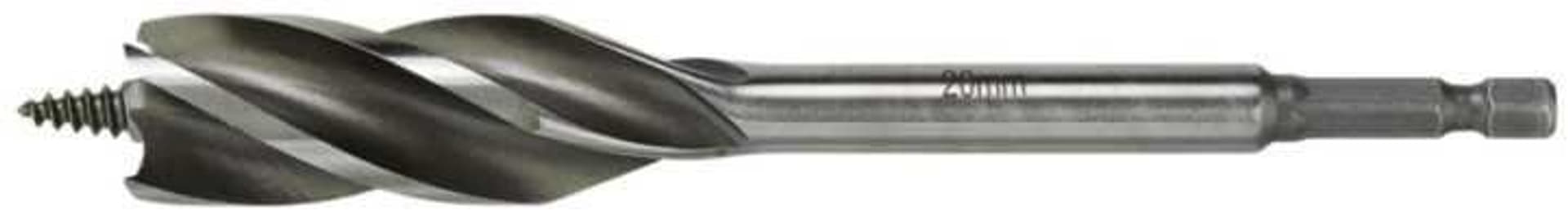 

Wiertło do drewna z 4 ostrzami z chwytem 1/4" 22 mm Luna