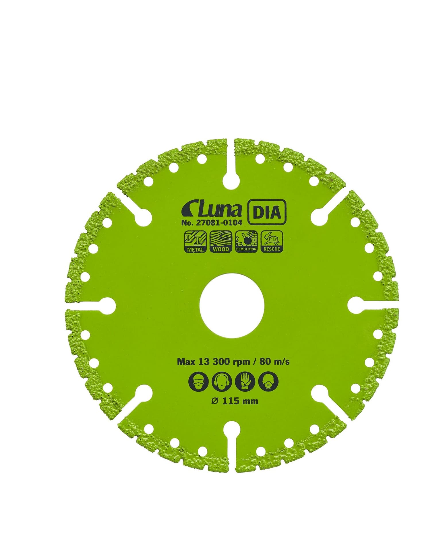 

Tarcza tnąca wielofunkcyjna DIA Luna 115x1x22,23 mm