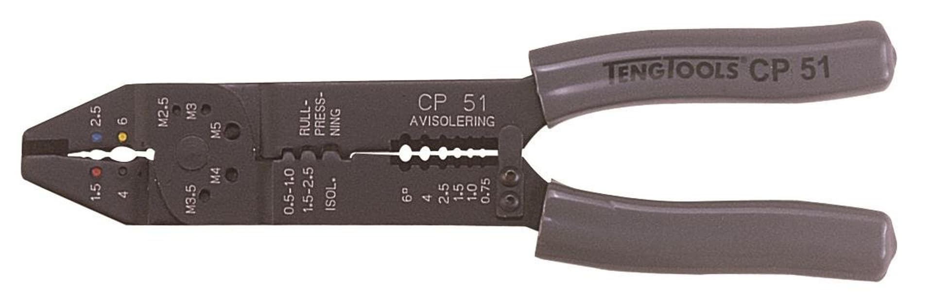 

Szczypce do zaciskania konektorów CP51 Teng Tools