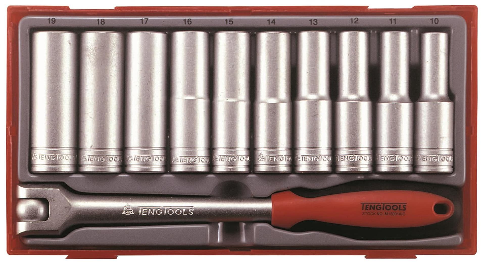 

Zestaw nasadek z chwytem □ ½" Teng Tools TT1211