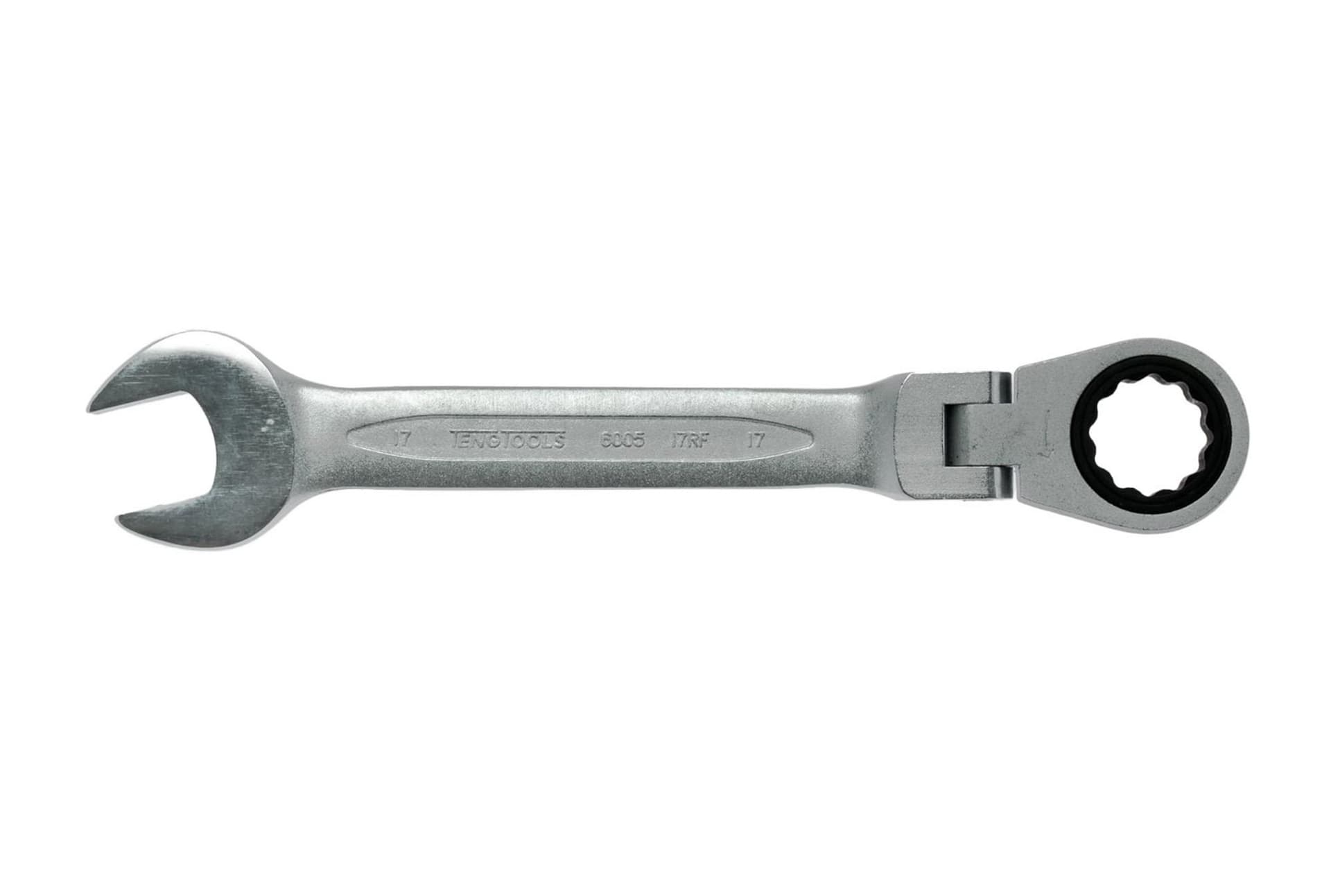 

Klucz płasko-oczkowy przegubowy z zapadką 17 mm Teng Tools