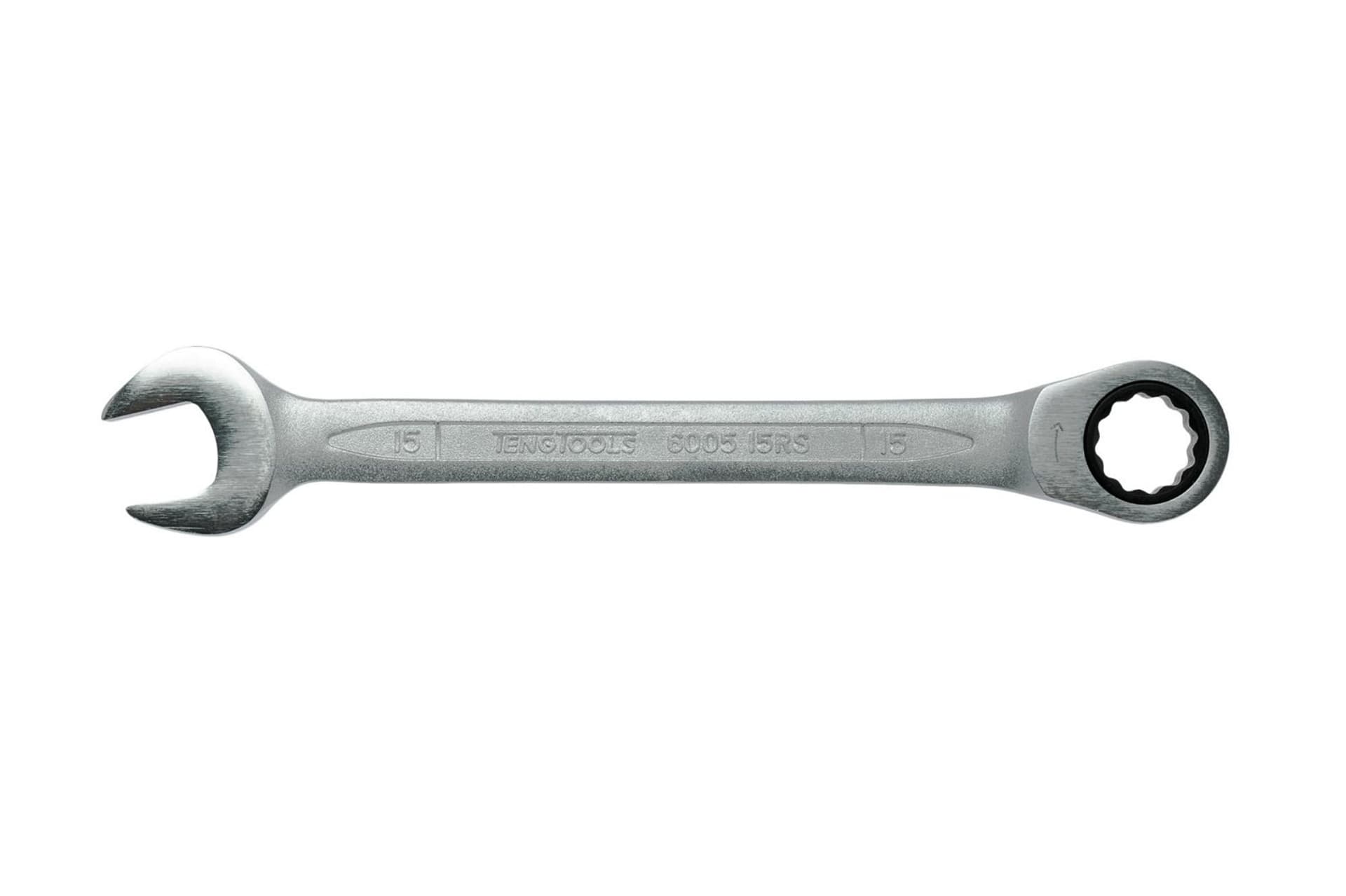

Klucz płasko-oczkowy z zapadką 15 mm Teng Tools