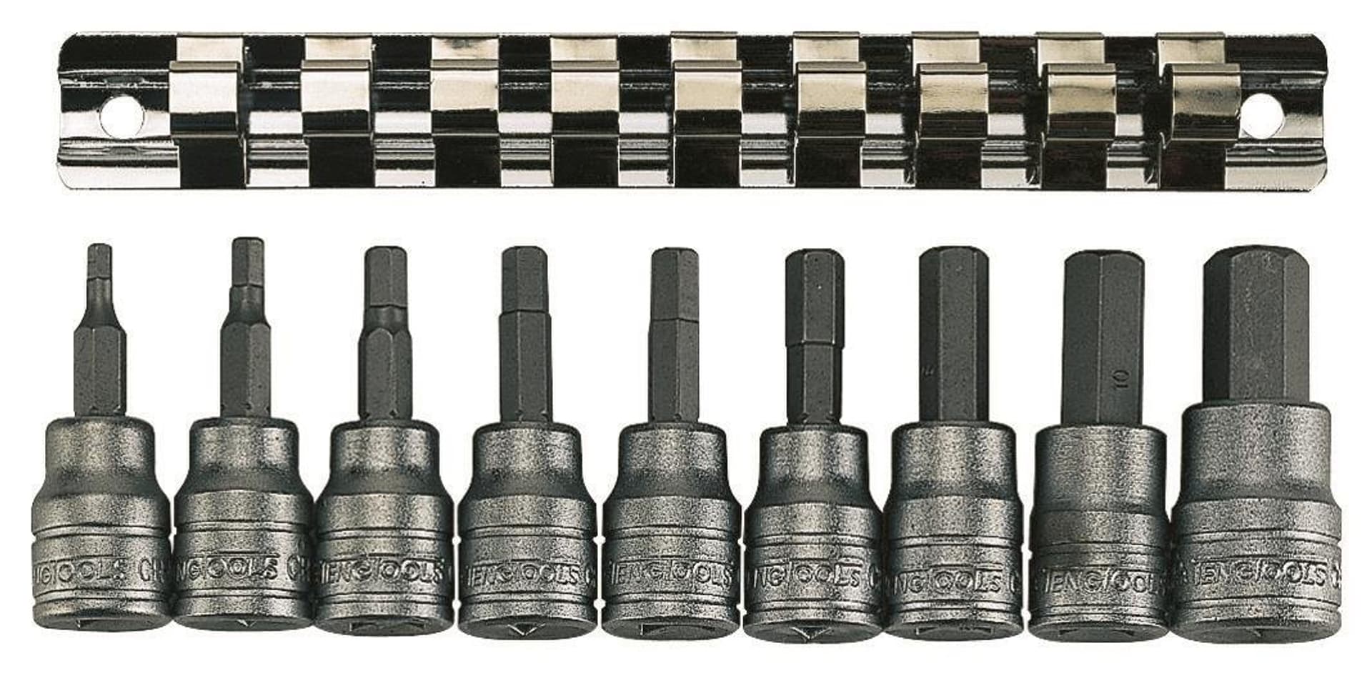 

Zesatw nasadek trzpieniowych 6-kątnych z chwytem 3/8" Teng Tools