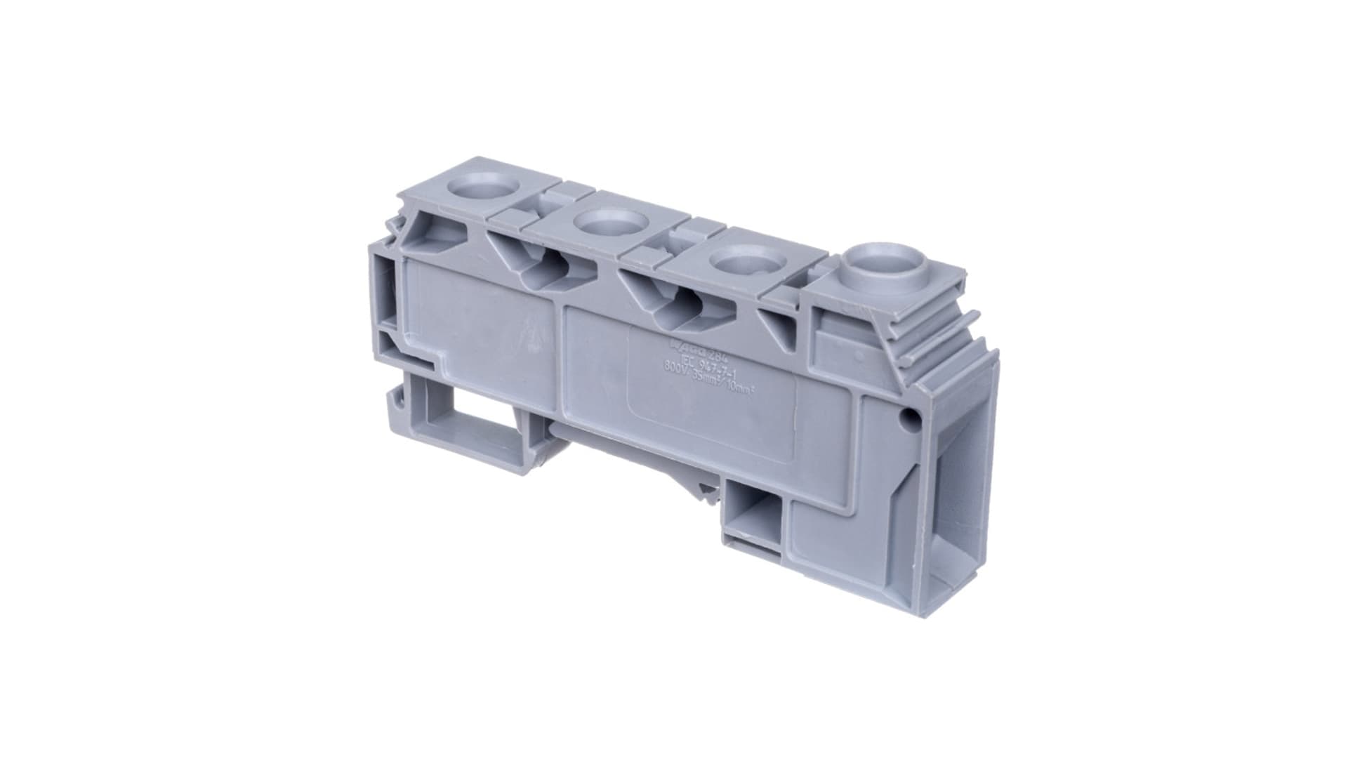 

Złączka rozgałęźna 1x 35mm2 zacisk gwintowany 3x 10mm2 zacisk sprężynowy szara 284-621