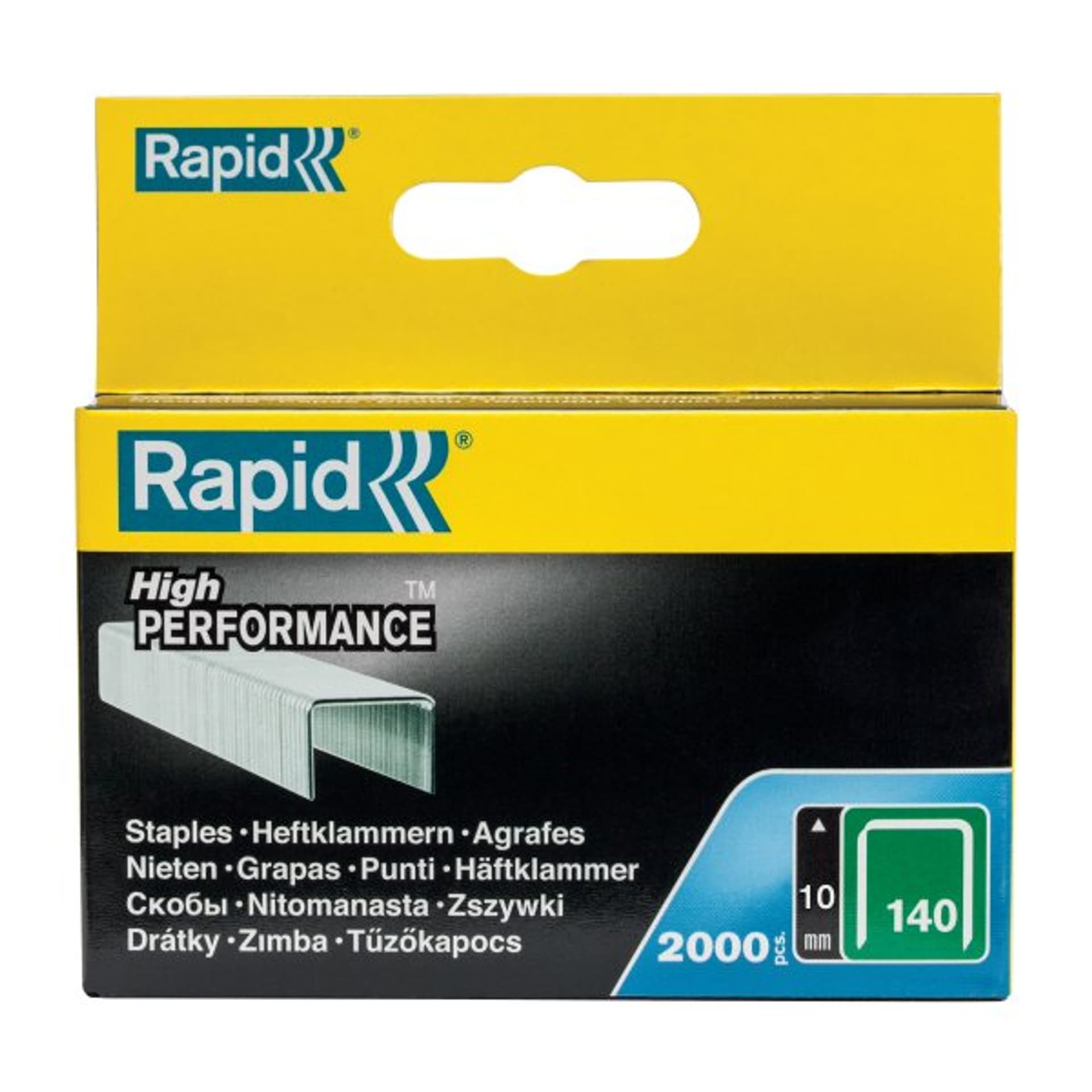 

Zszywki Rapid z drutu płaskiego nr 140 (10 mm) - opakowanie 2000 szt.