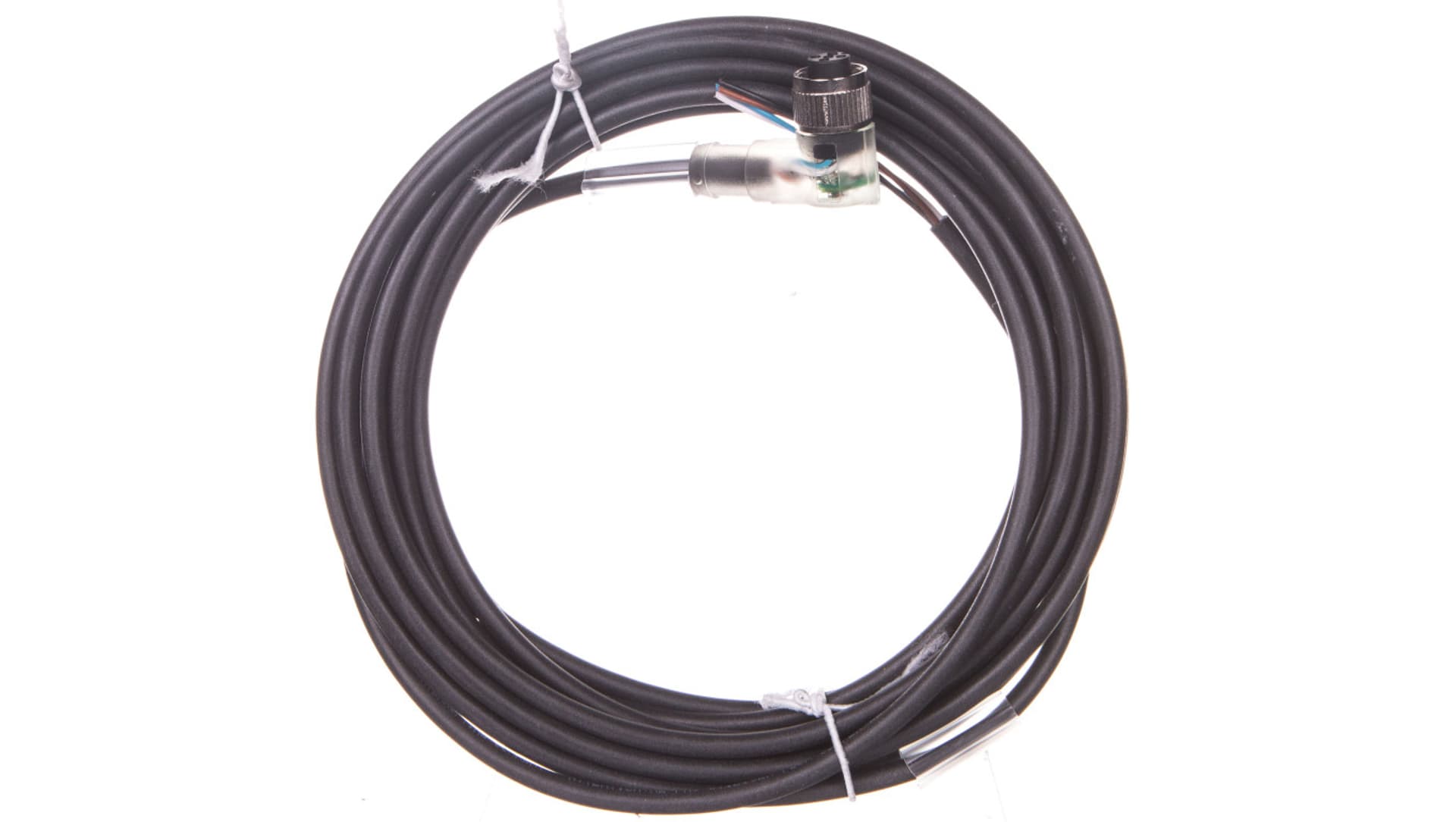 

Kabel 4P 5m wolny koniec przewodu gniazdo kątowe M12 z LED SAC-4P-5,0-PUR/M12FR-3 1668302