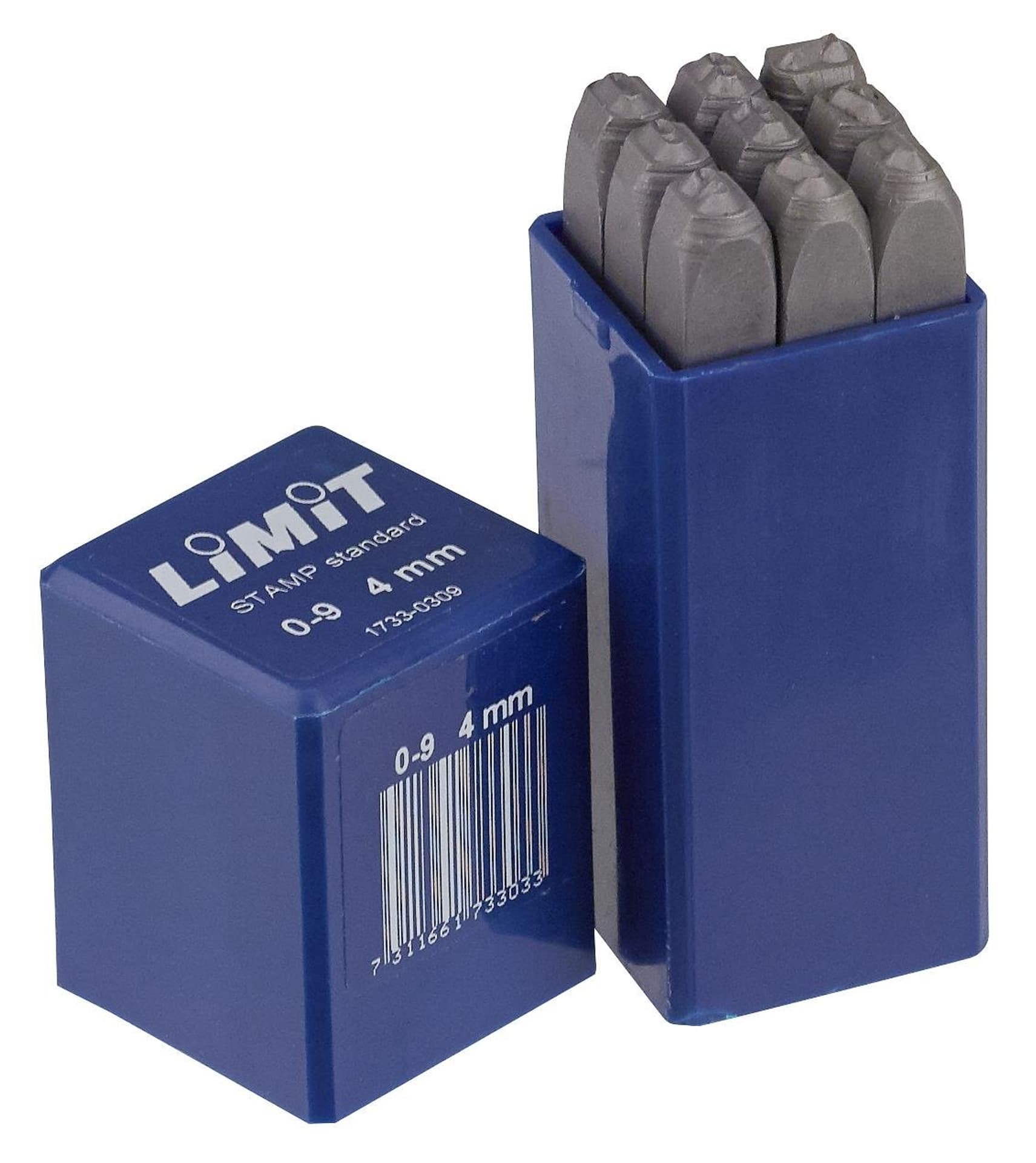 

Zestaw numeratorów od 0 do 9 wysokość cyfr 3 mm Limit