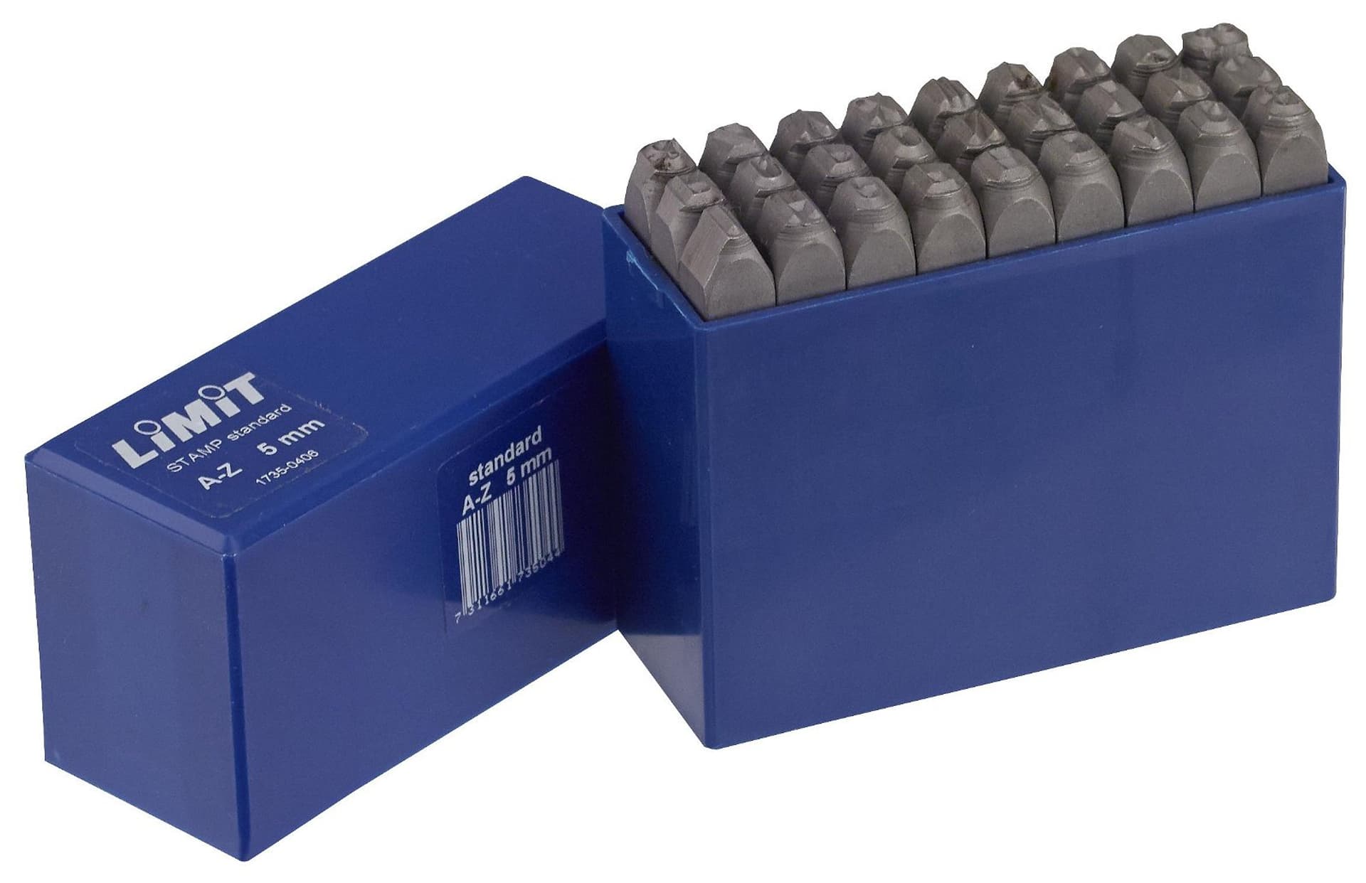 

Zestaw stempli literowych A-Z o wysokości liter 4 mm Limit