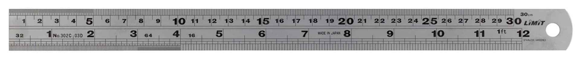 

Przymiar kreskowy stalowy 150 mm Limit