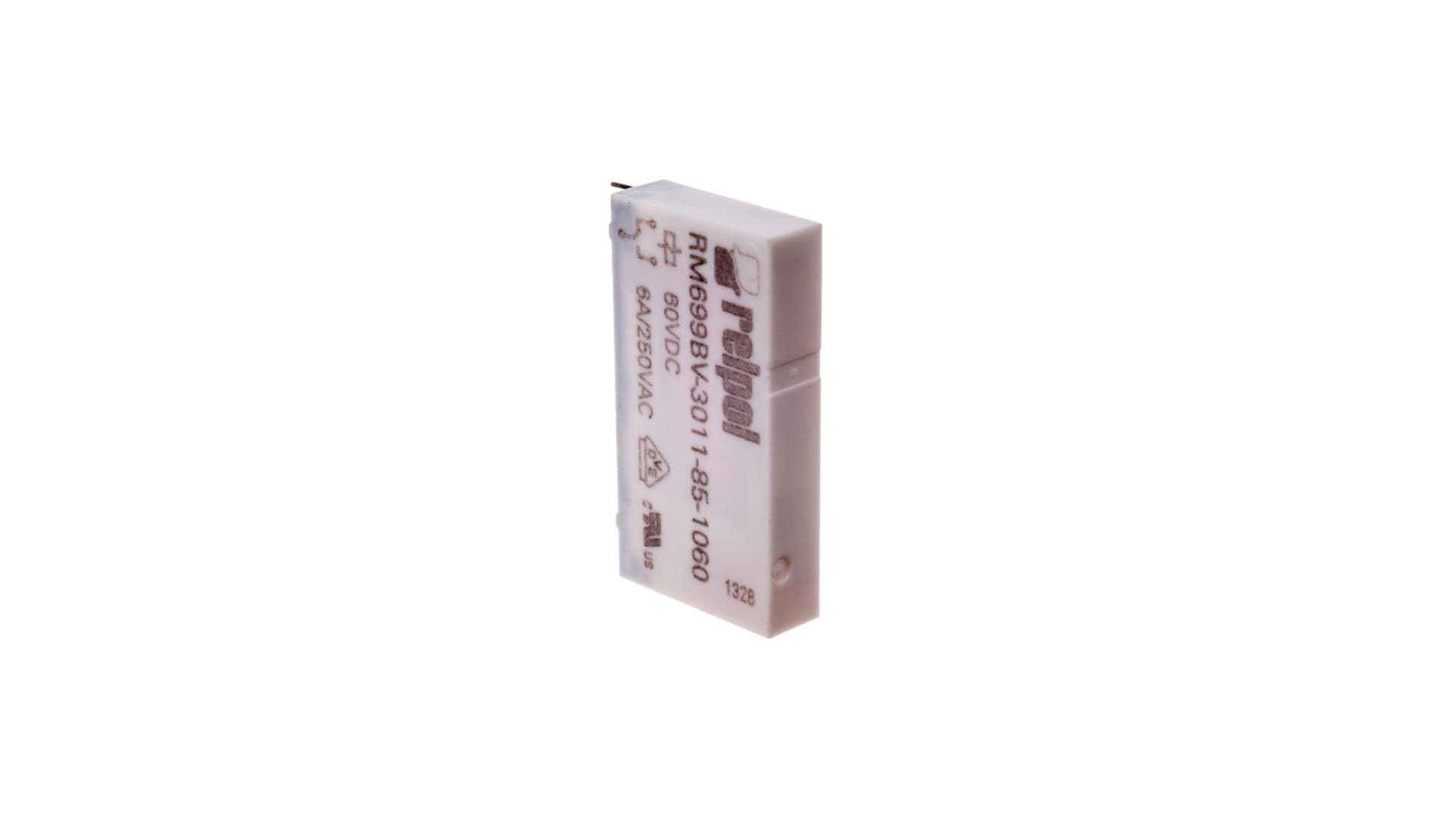 

Przekaźnik miniaturowy 1P 6A 60V DC PCB AgSnO2 RM699BV-3011-85-1060 2613667