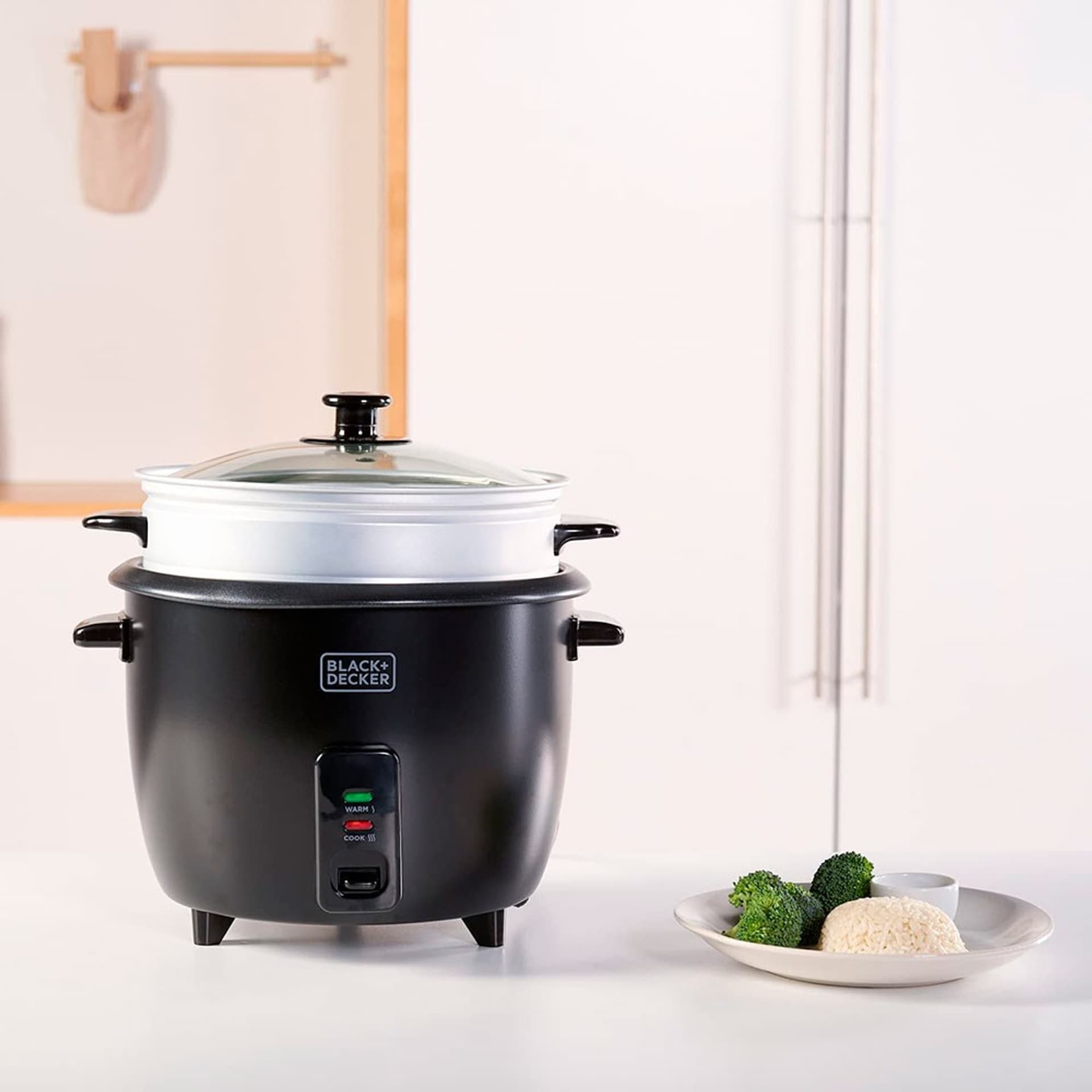 

Ryżowar Black+Decker BXRC1800E