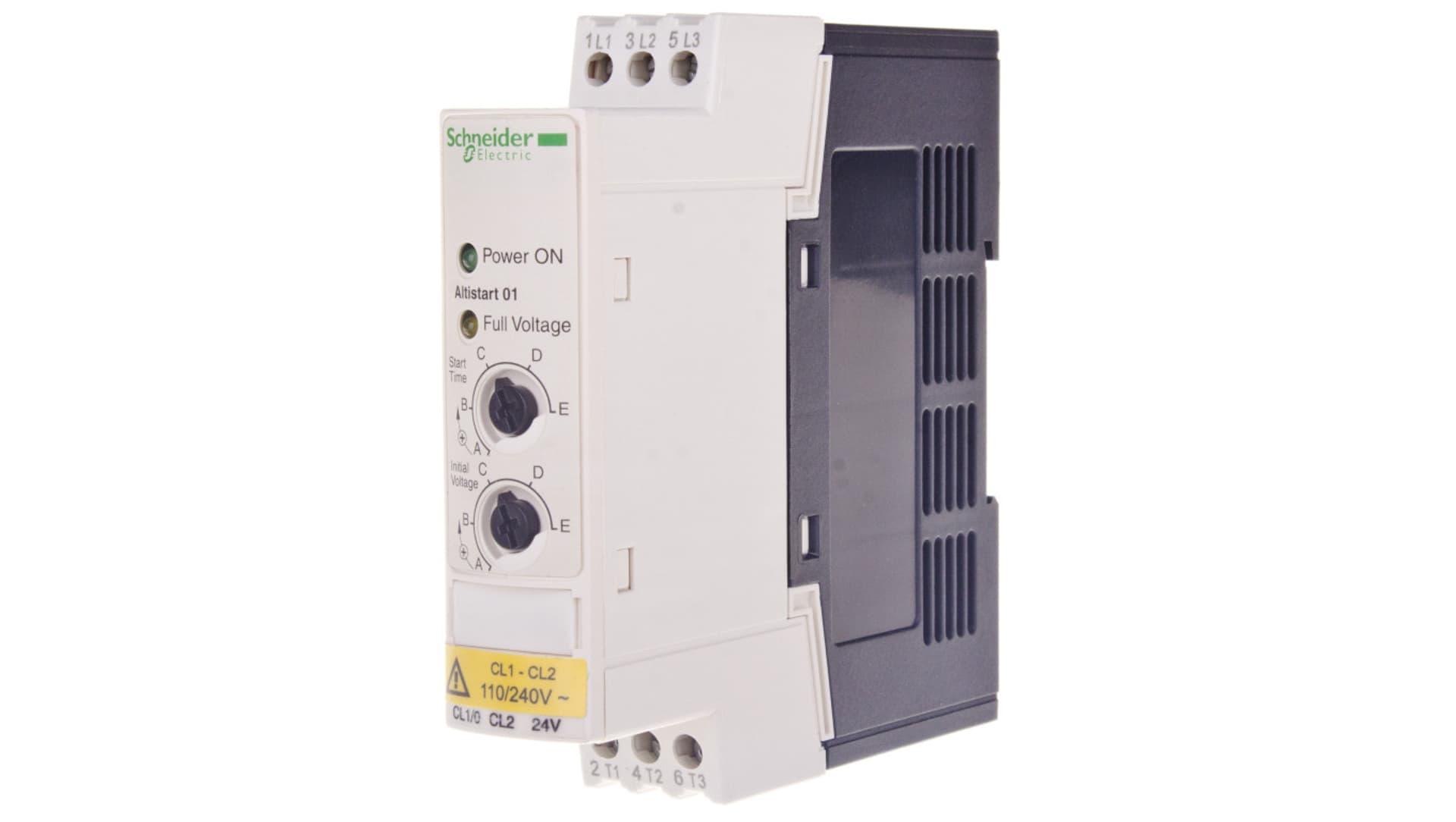 

Softstart 1/3-fazowy 110-480VAC 6A 0,75/1,1/3 230/230/400V Altistart ATS01N106FT